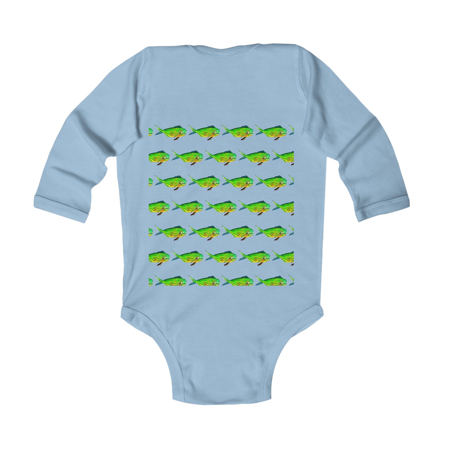 Mahi Mahi Infant Long Sleeve Bodysuit