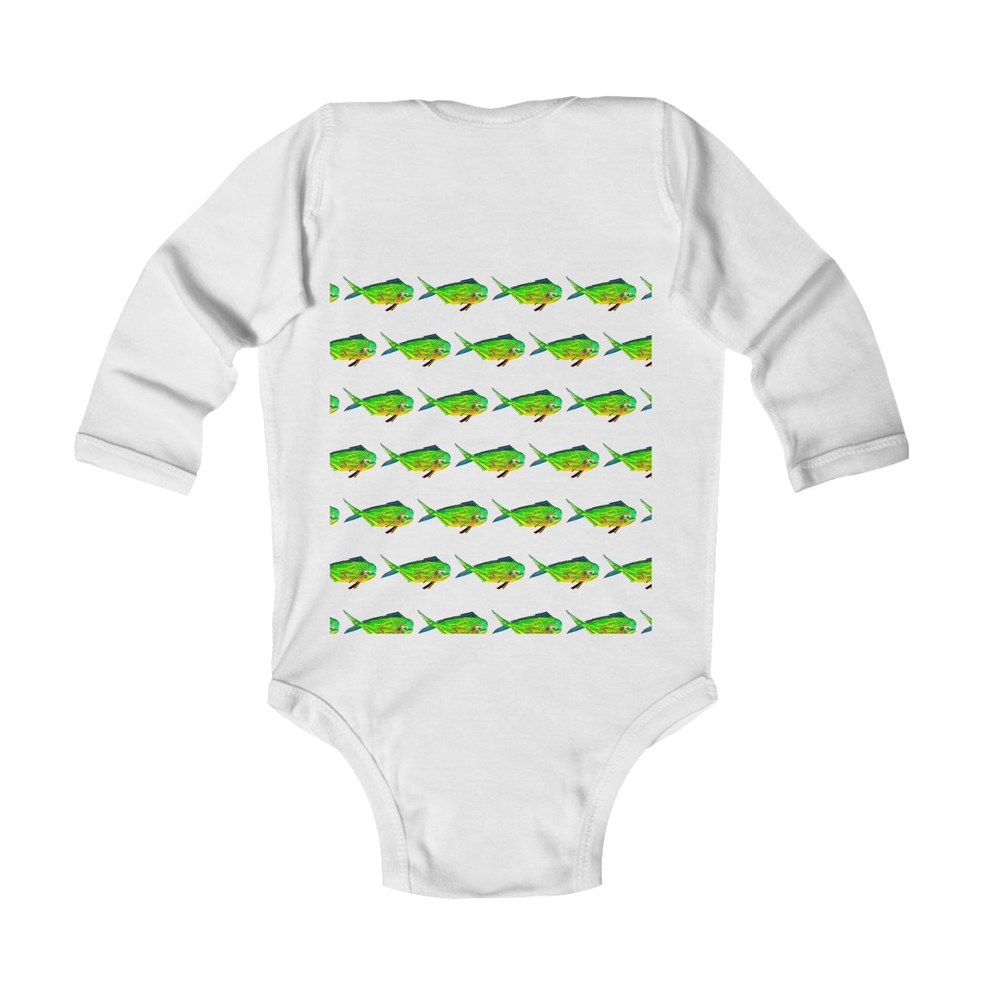 Mahi Mahi Infant Long Sleeve Bodysuit