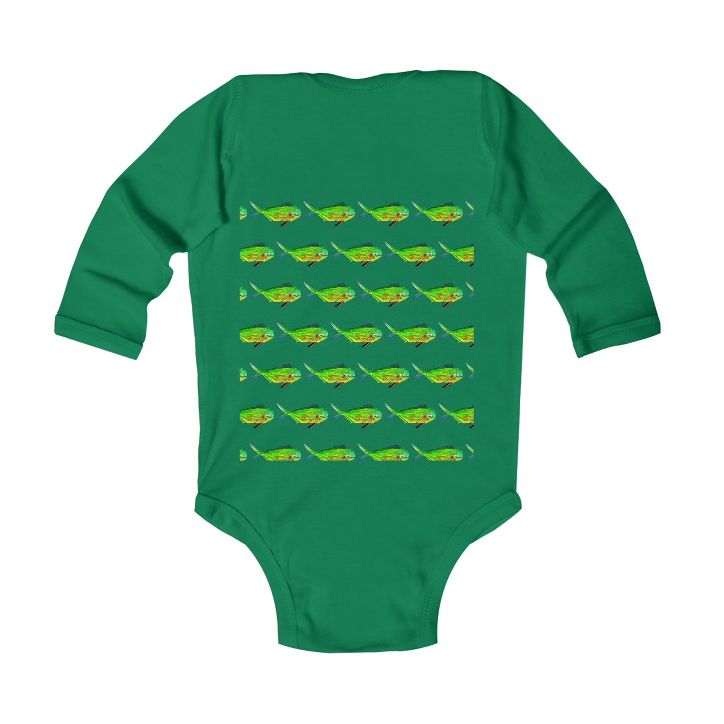 Mahi Mahi Infant Long Sleeve Bodysuit