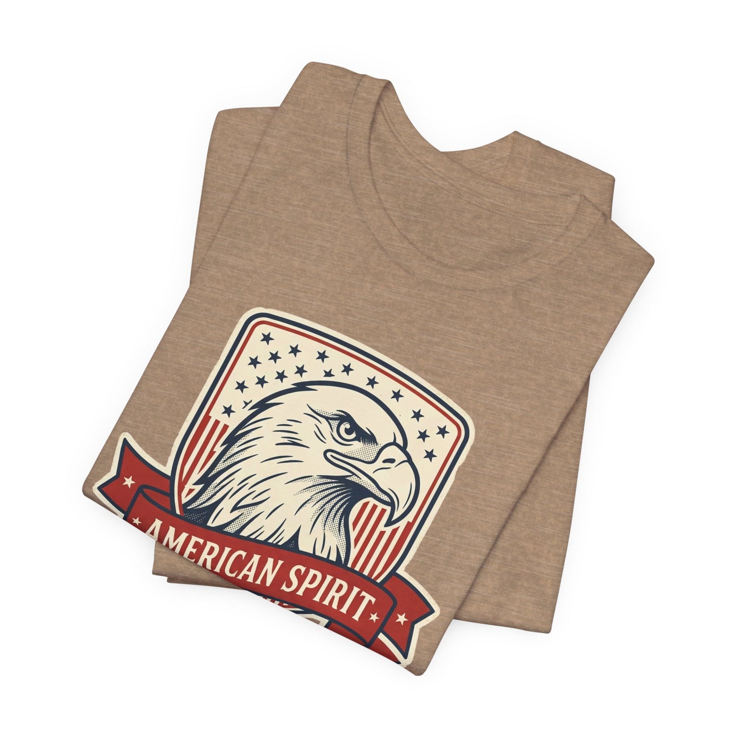 American Spirit Eagle Tee | Vintage Americana 4th of July Patriotic Shirt
