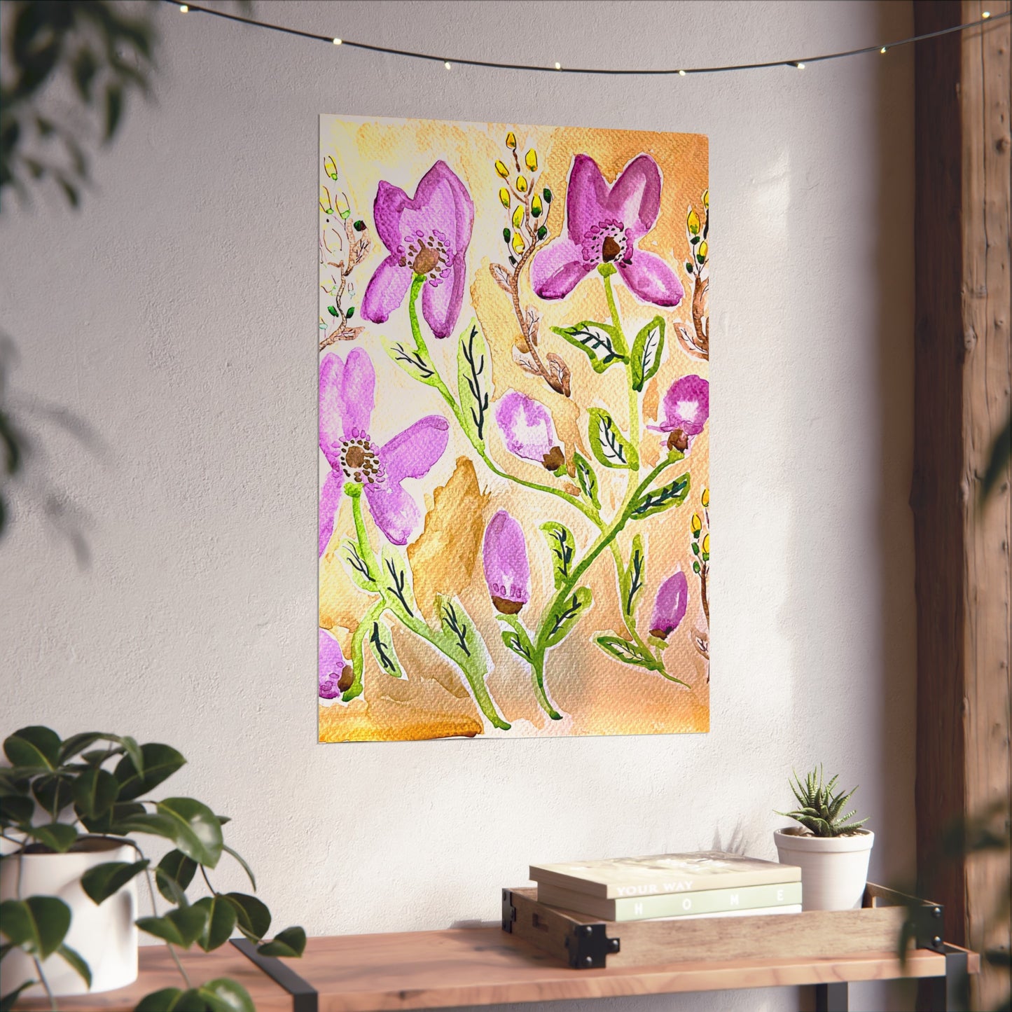 Pink Cosmos Giclée Fine Art Print