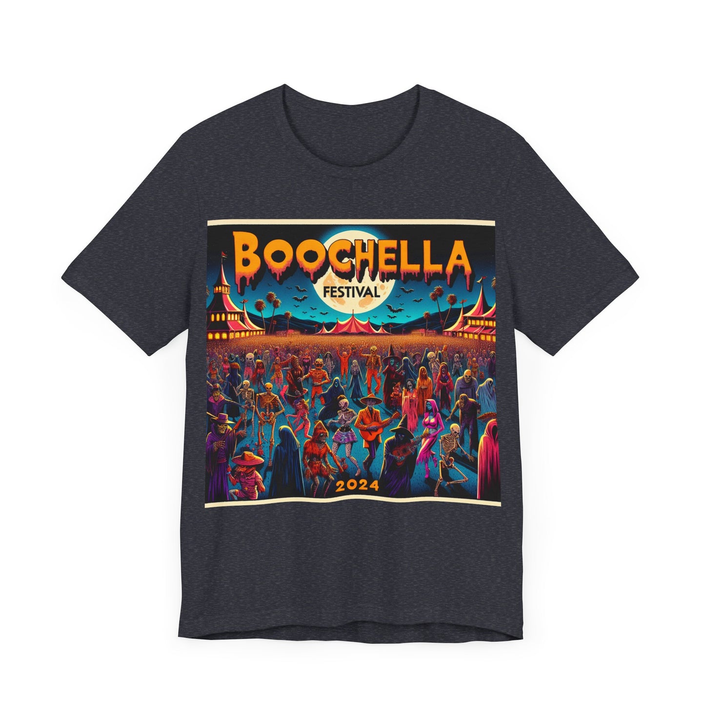 BOOchella Festival 2024 Unisex Jersey Short Sleeve Tee