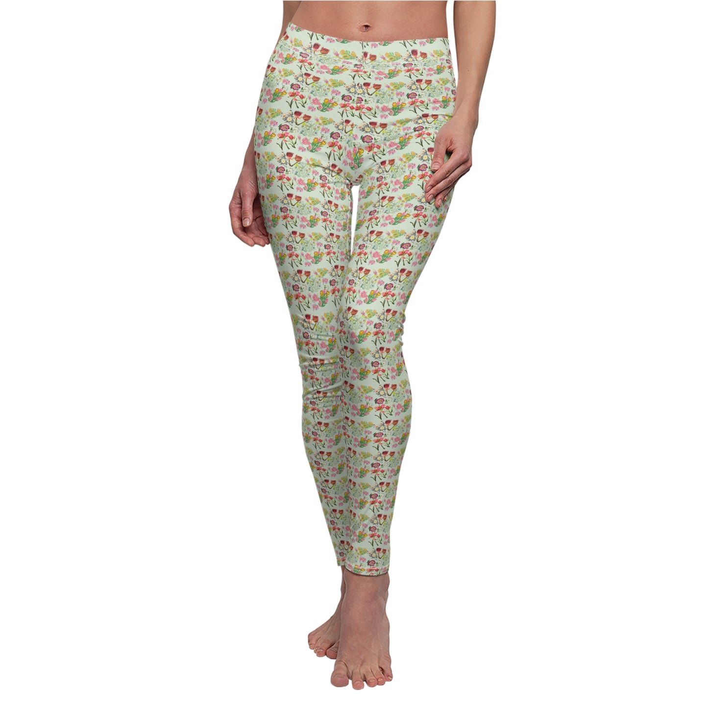 Little Bloom 2 Pattern Women's Casual Leggings