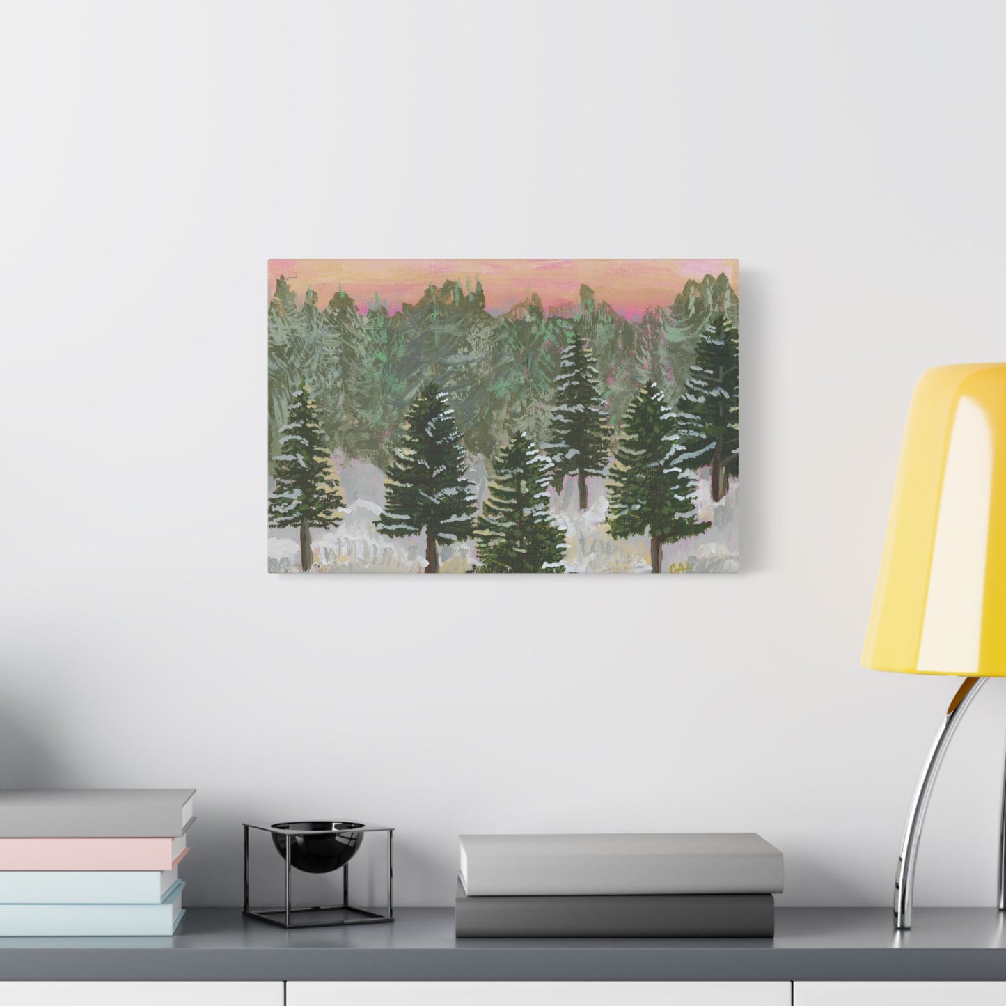 Winter Forest Canvas Print