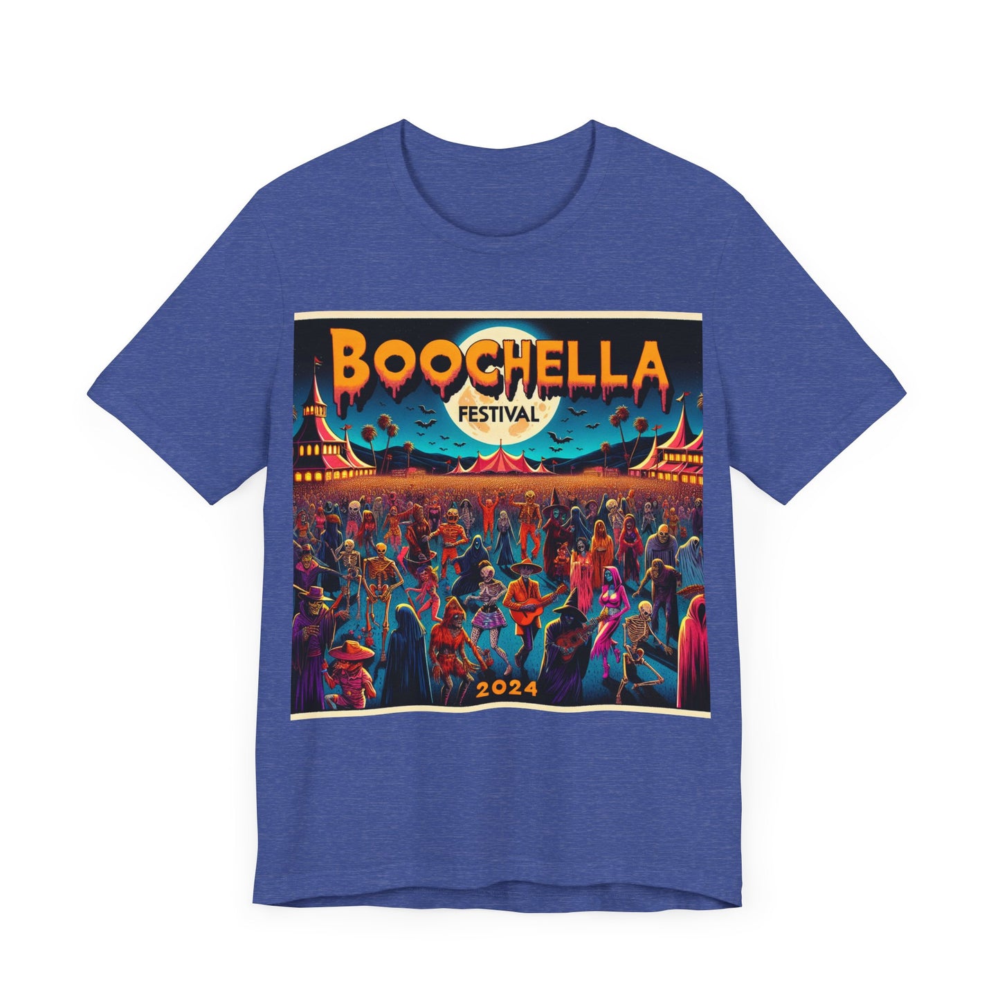 BOOchella Festival 2024 Unisex Jersey Short Sleeve Tee