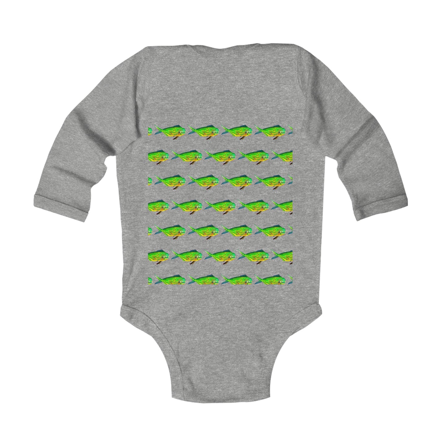 Mahi Mahi Infant Long Sleeve Bodysuit