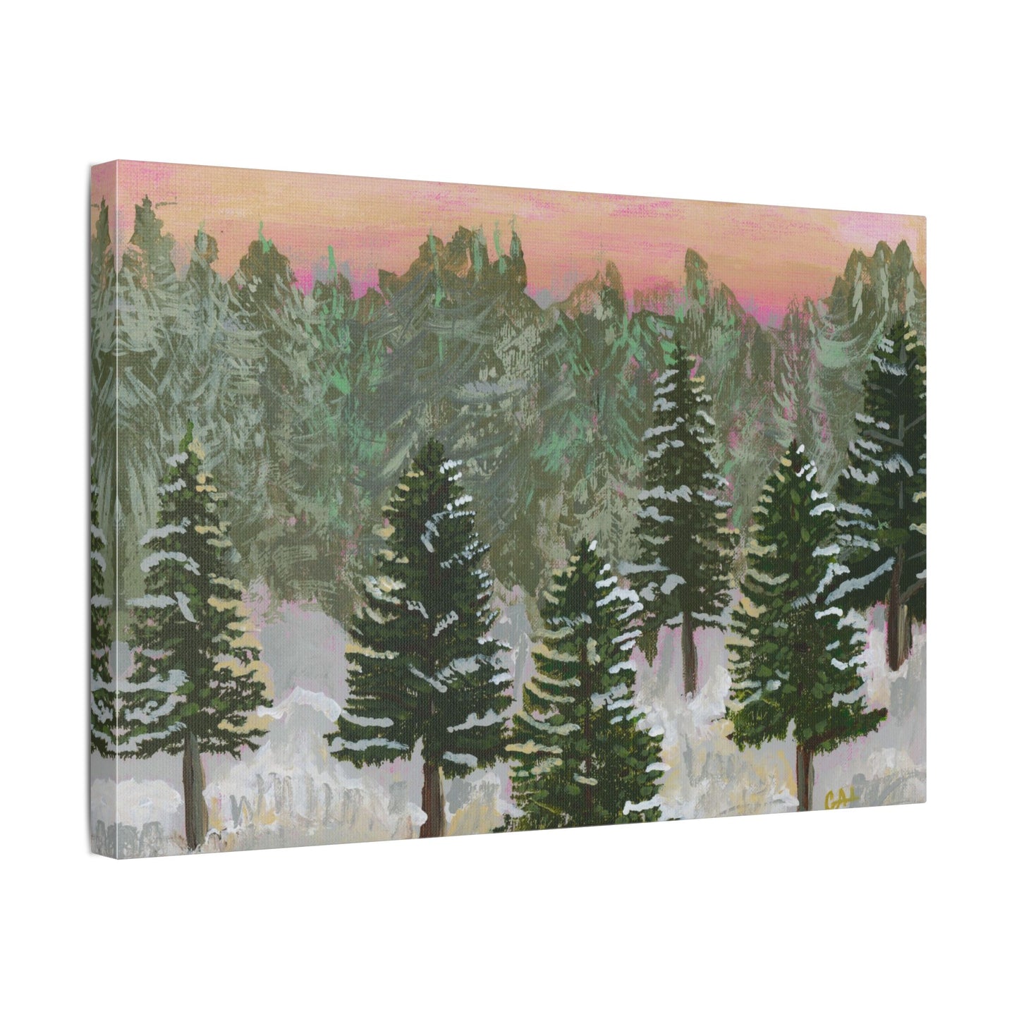 Winter Forest Canvas Print