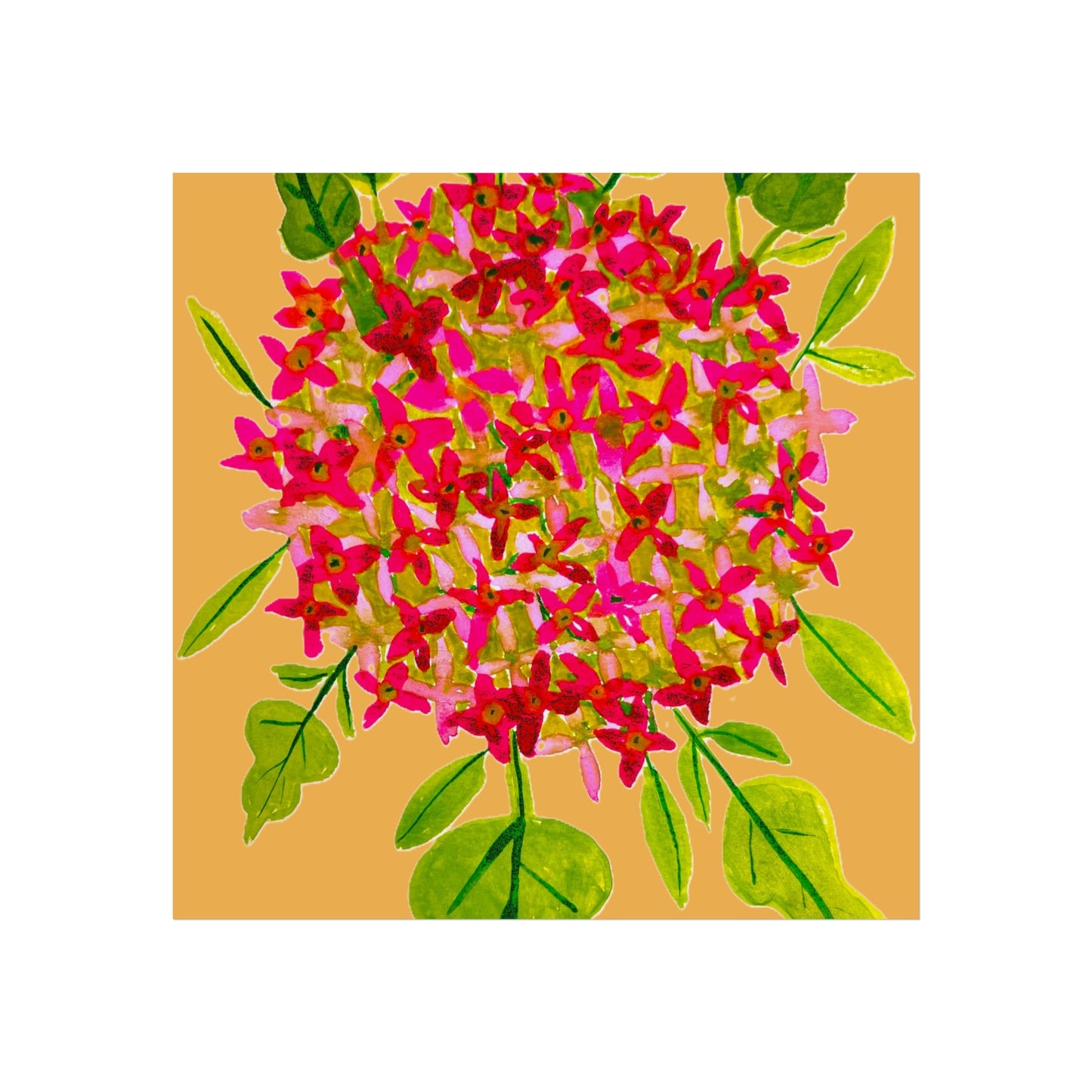 Hydrangea Stem Giclée Fine Art Print