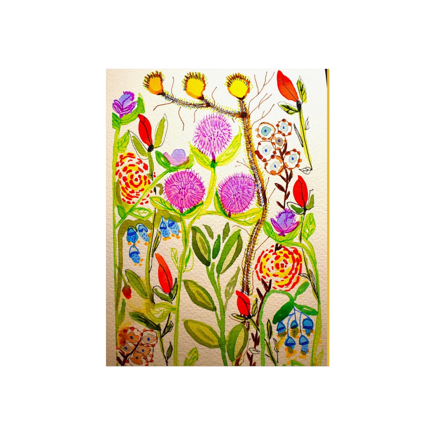 Garden Flowers Giclée Fine Art Print