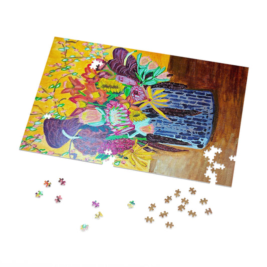 Whimsical Fall Bouquet Jigsaw Puzzle ( 500,1000-Piece)