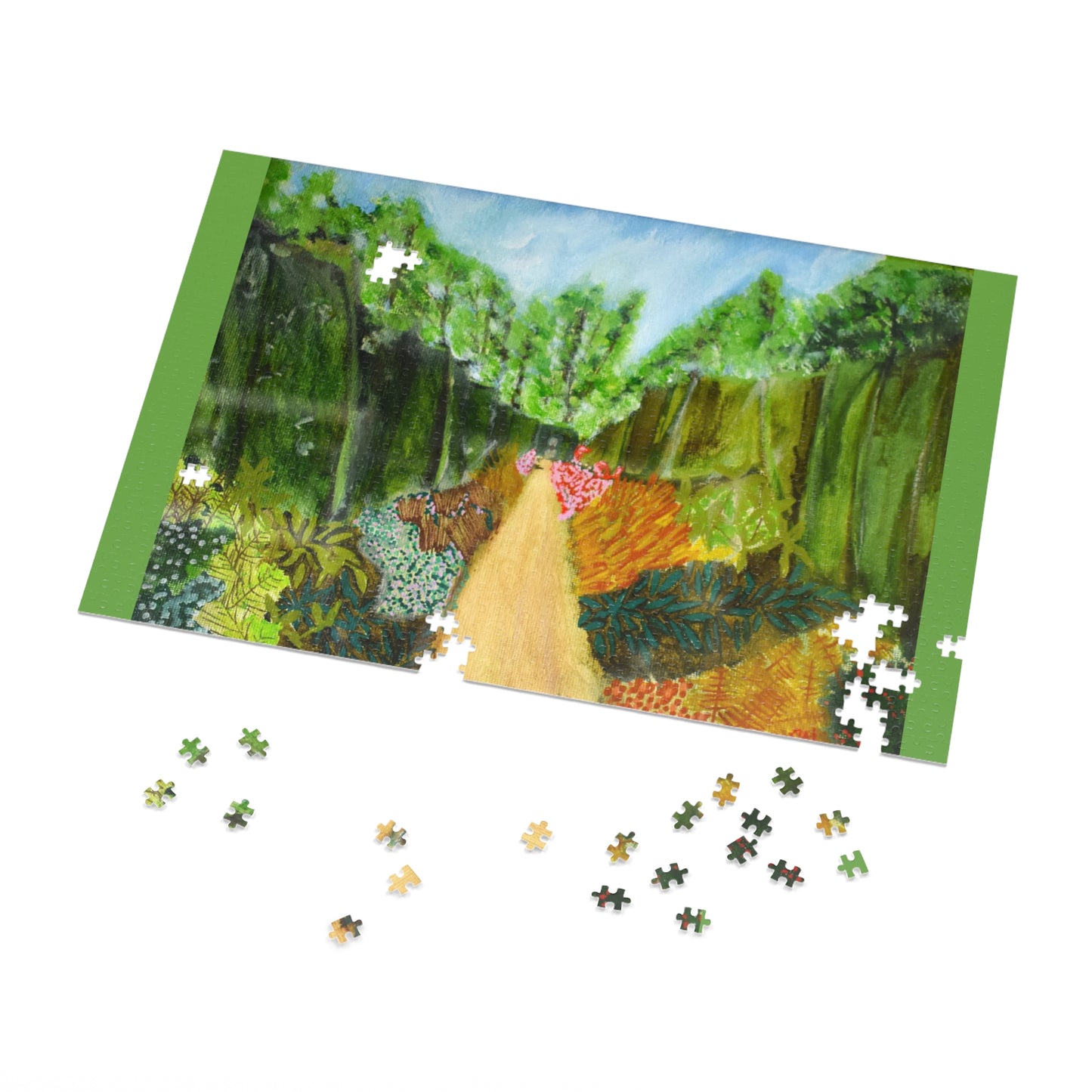 Abstract Landscape Jigsaw Puzzle (500,1000-Piece)