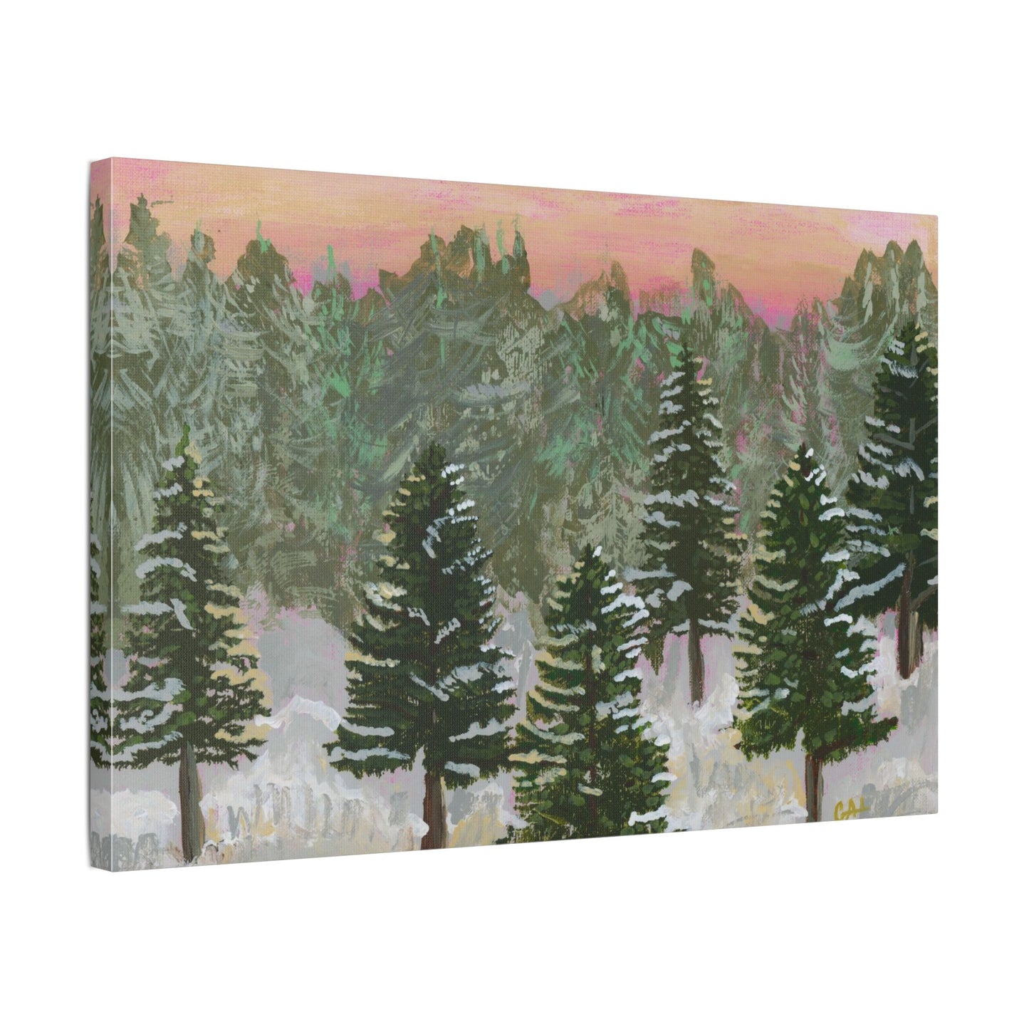 Winter Forest Canvas Print