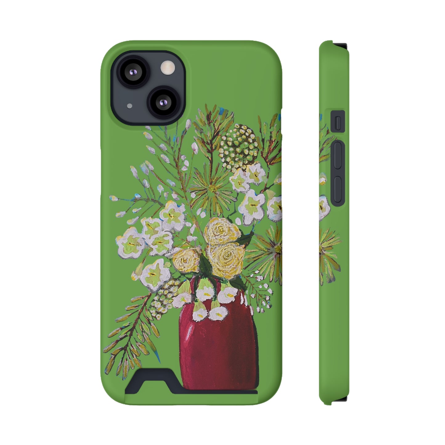 Fireworks Bouquet Phone Case With Card Holder