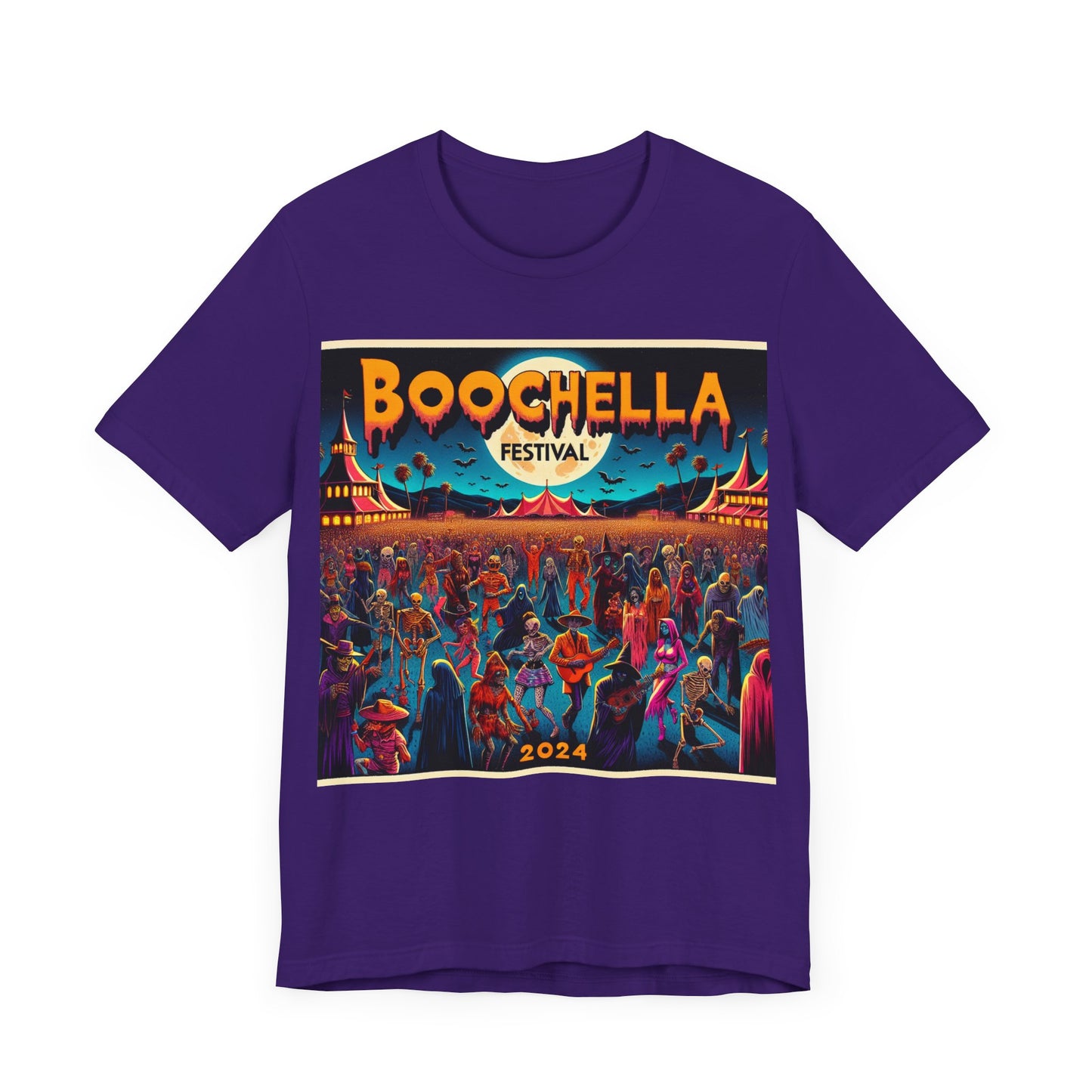 BOOchella Festival 2024 Unisex Jersey Short Sleeve Tee