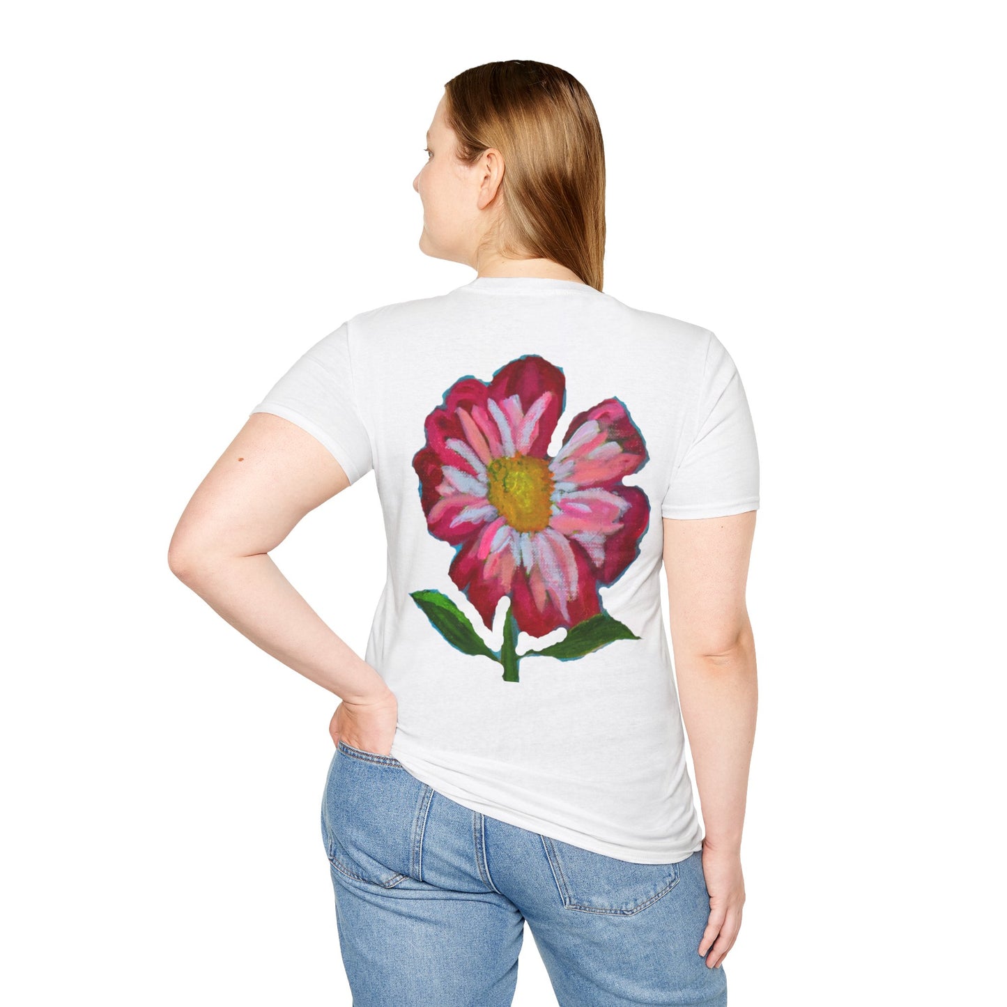 Dahlia Unisex Softstyle T-Shirt