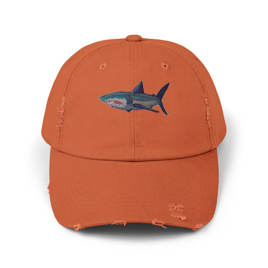 Shark Tank Unisex Distressed Cap