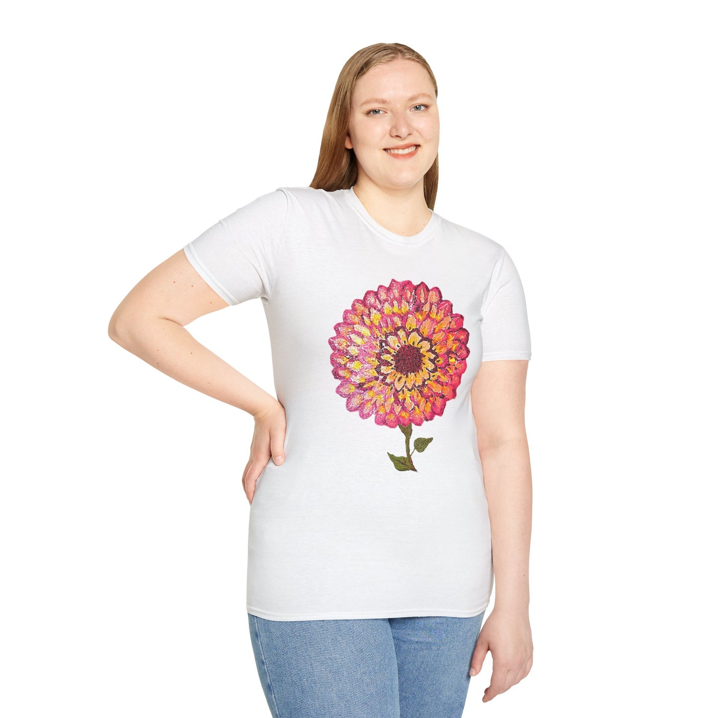 Zinnia Unisex Softstyle T-Shirt