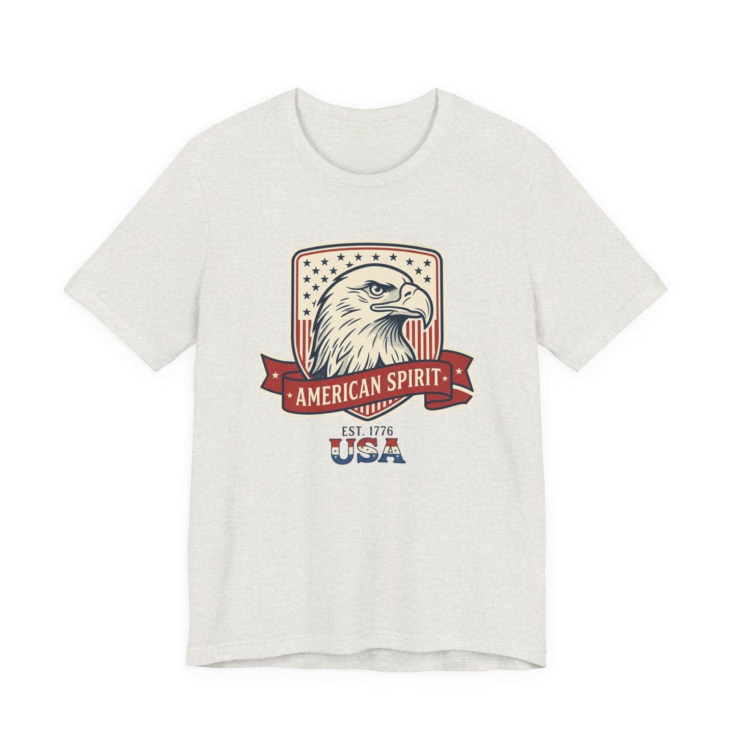American Spirit Eagle Tee | Vintage Americana 4th of July Patriotic Shirt
