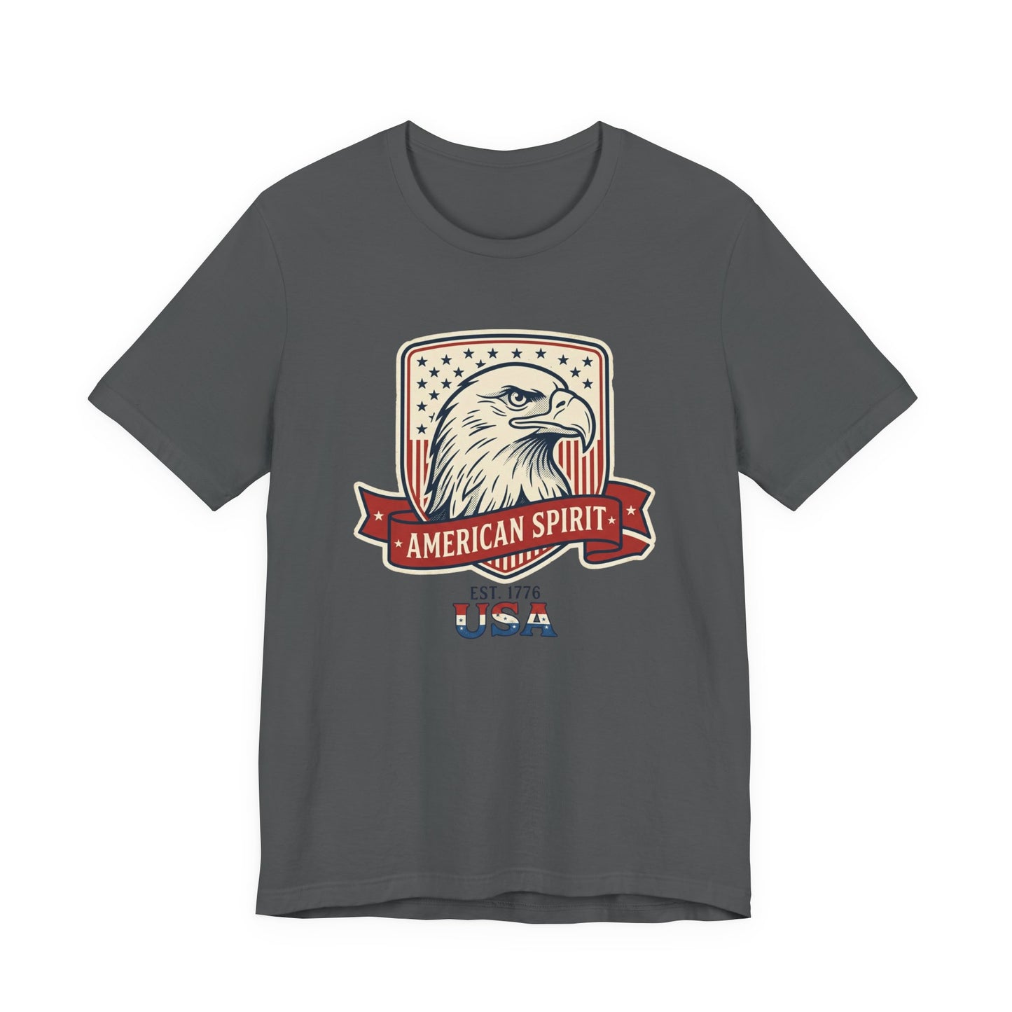 American Spirit Eagle Tee | Vintage Americana 4th of July Patriotic Shirt