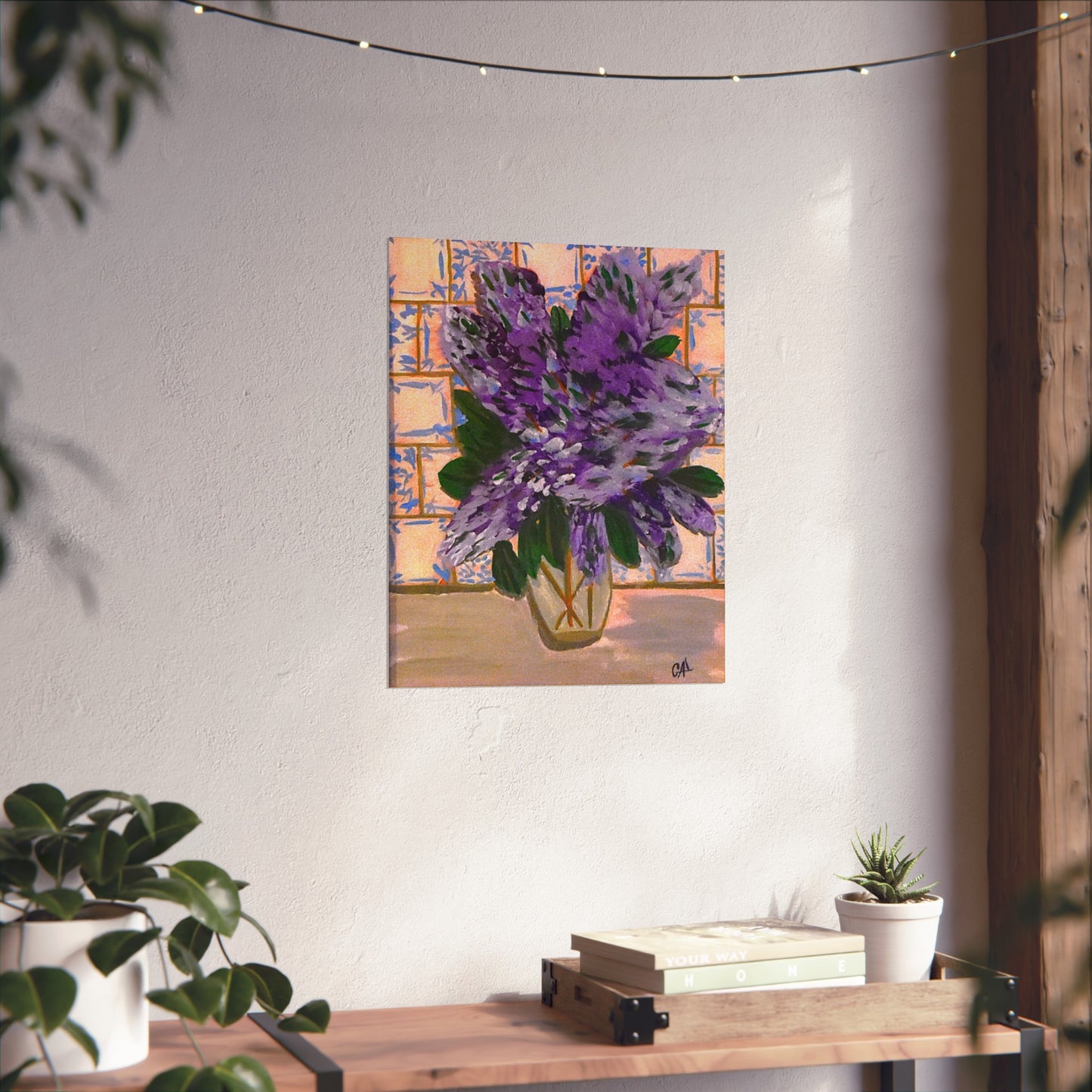 Lilac Bouquet Giclée Fine Art Print