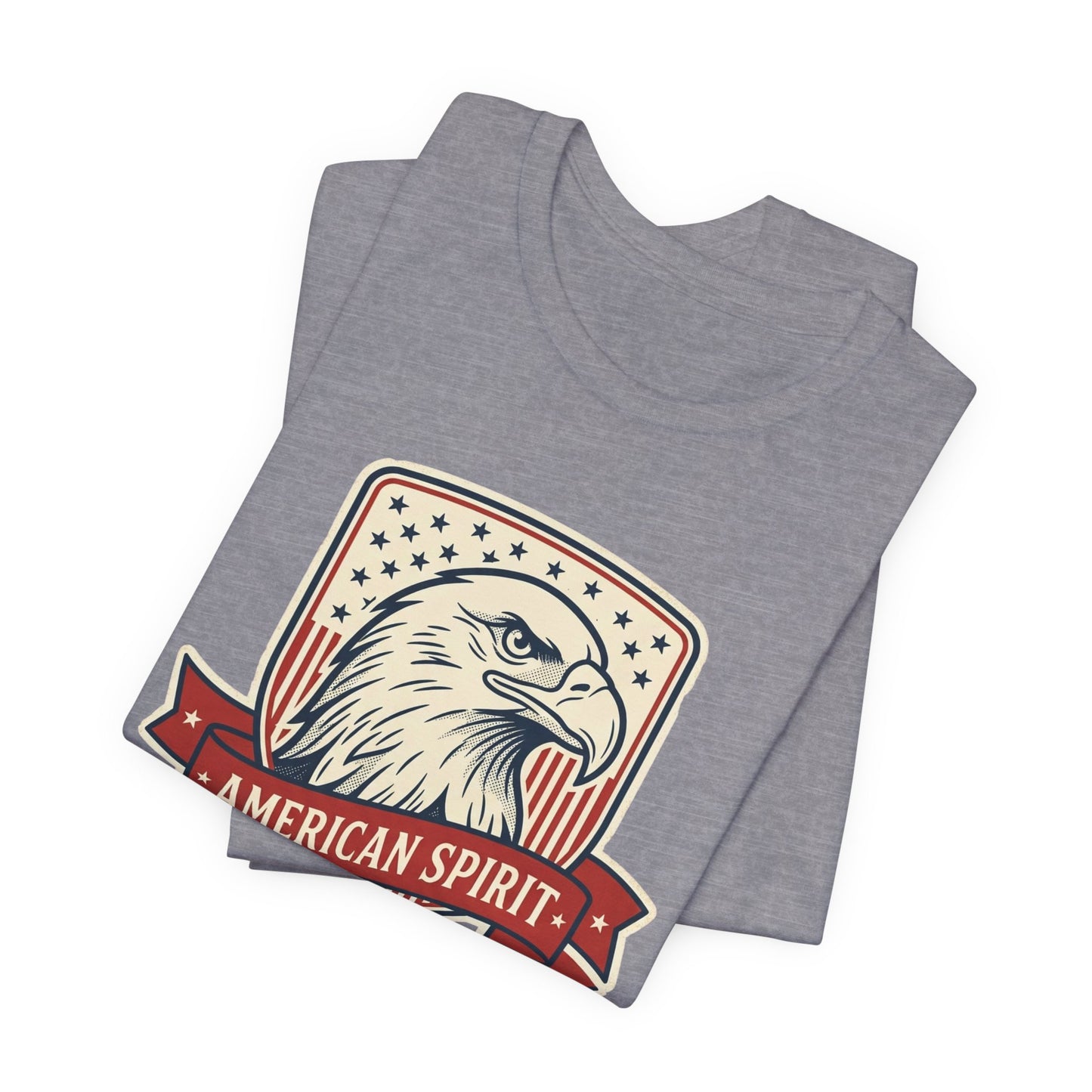 American Spirit Eagle Tee | Vintage Americana 4th of July Patriotic Shirt