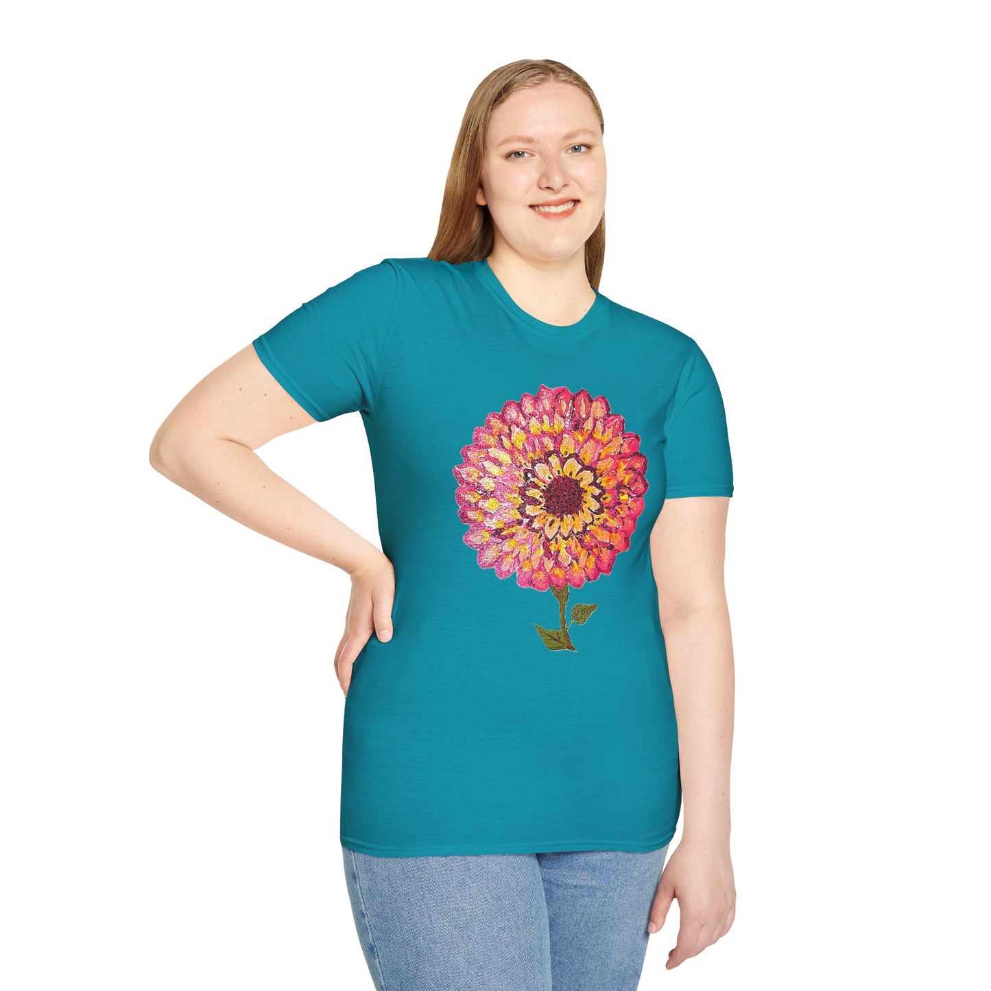 Zinnia Unisex Softstyle T-Shirt