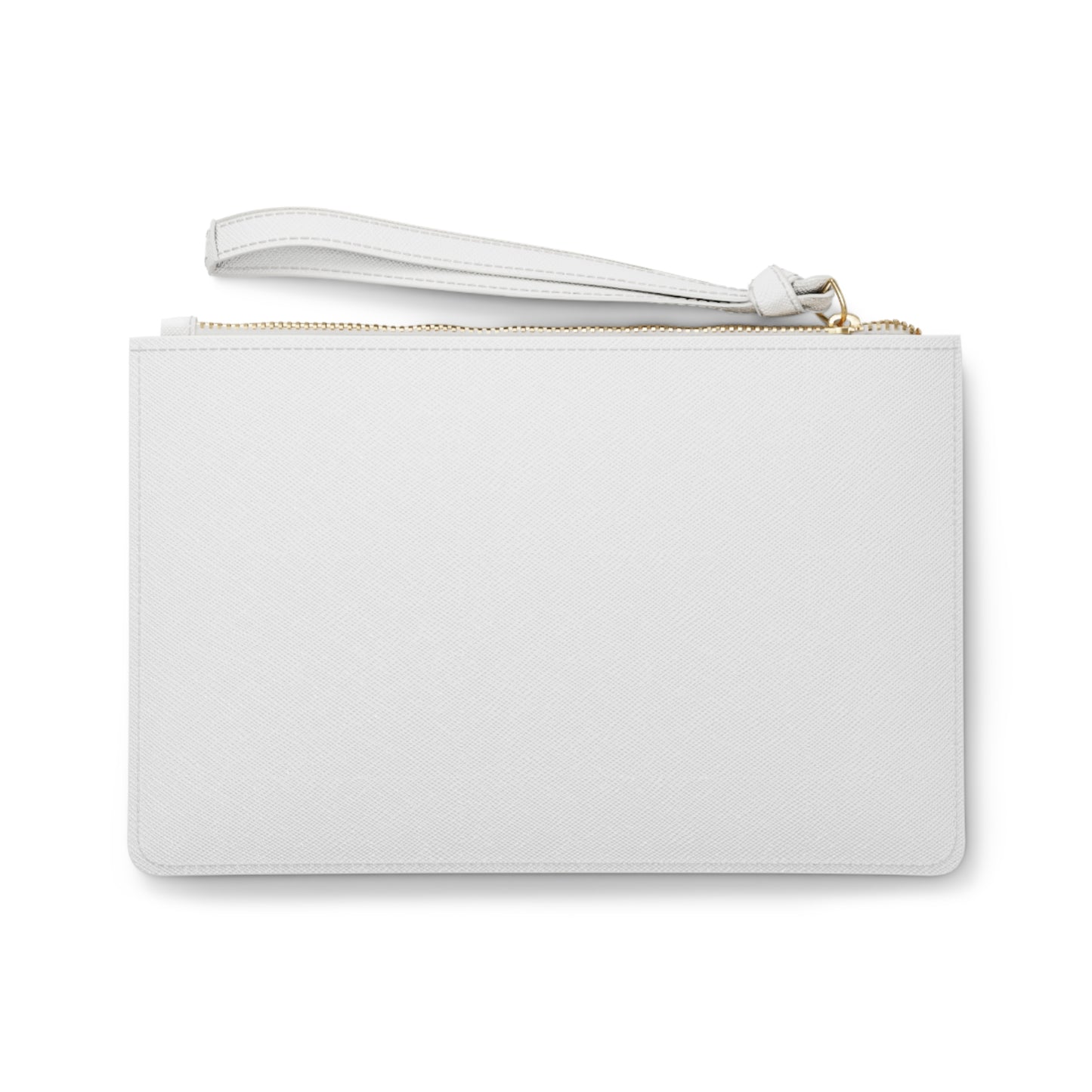 Tropical Oranges Wristlet White