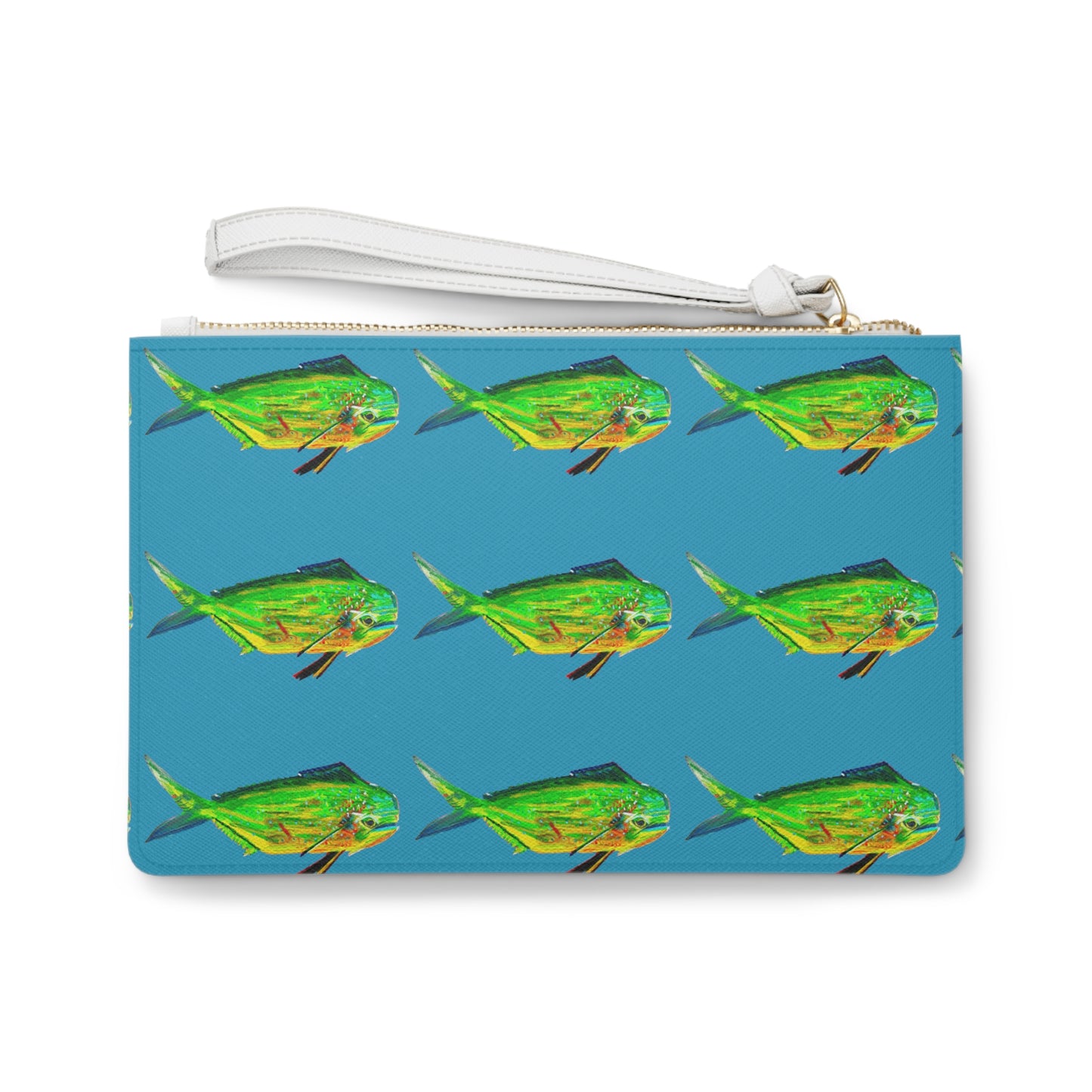 Mahi Mahi Clutch Bag Turquoise