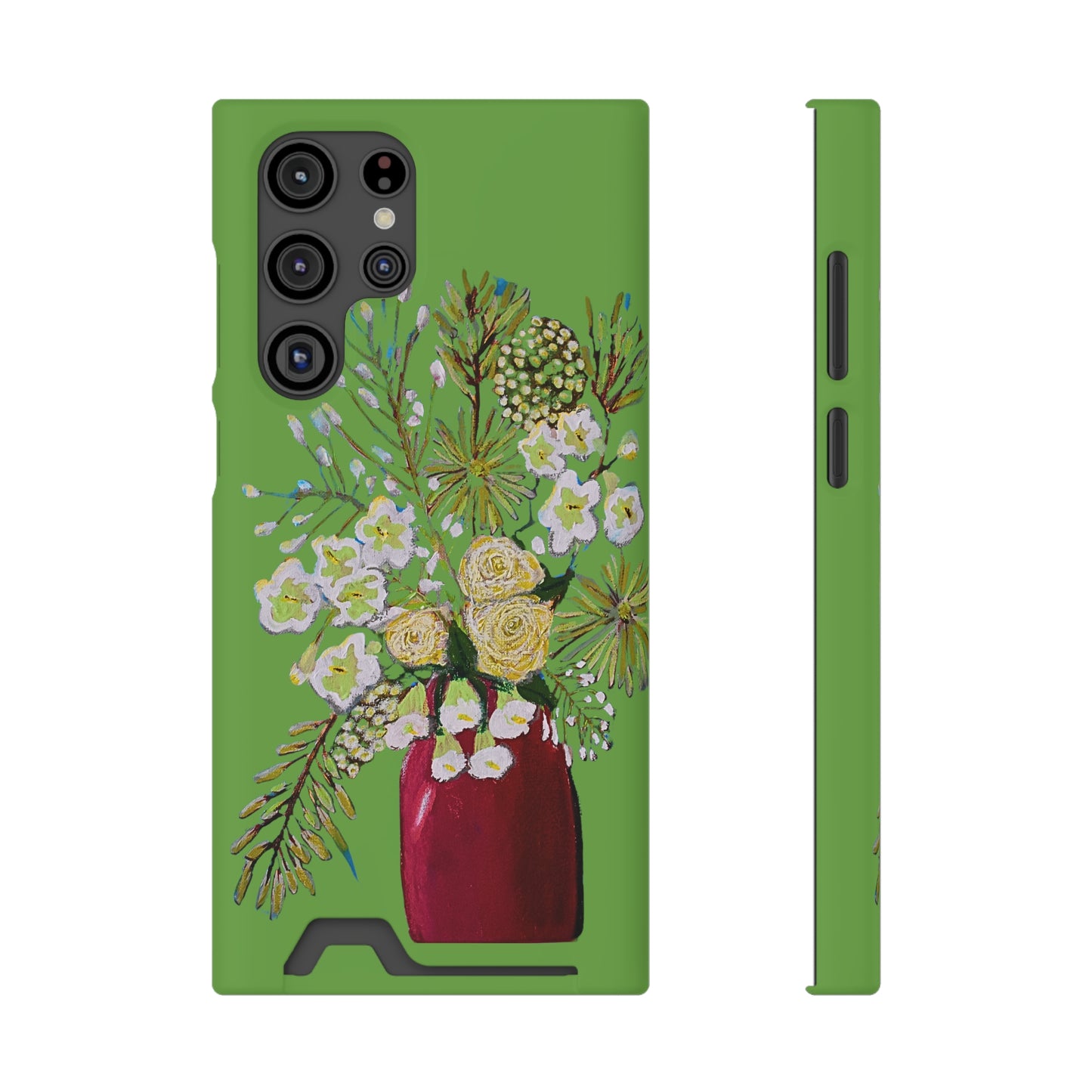 Fireworks Bouquet Phone Case With Card Holder