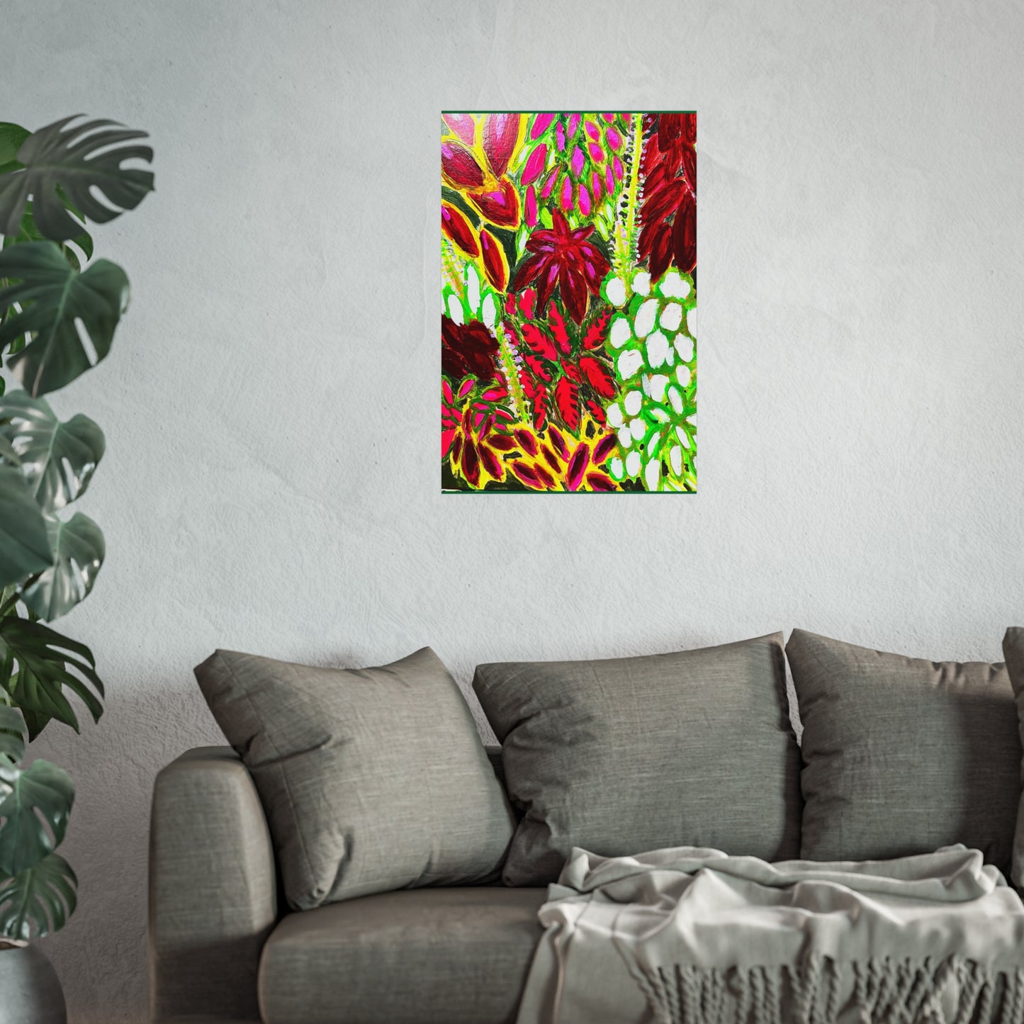 Coleus Pattern Giclée Fine Art Print