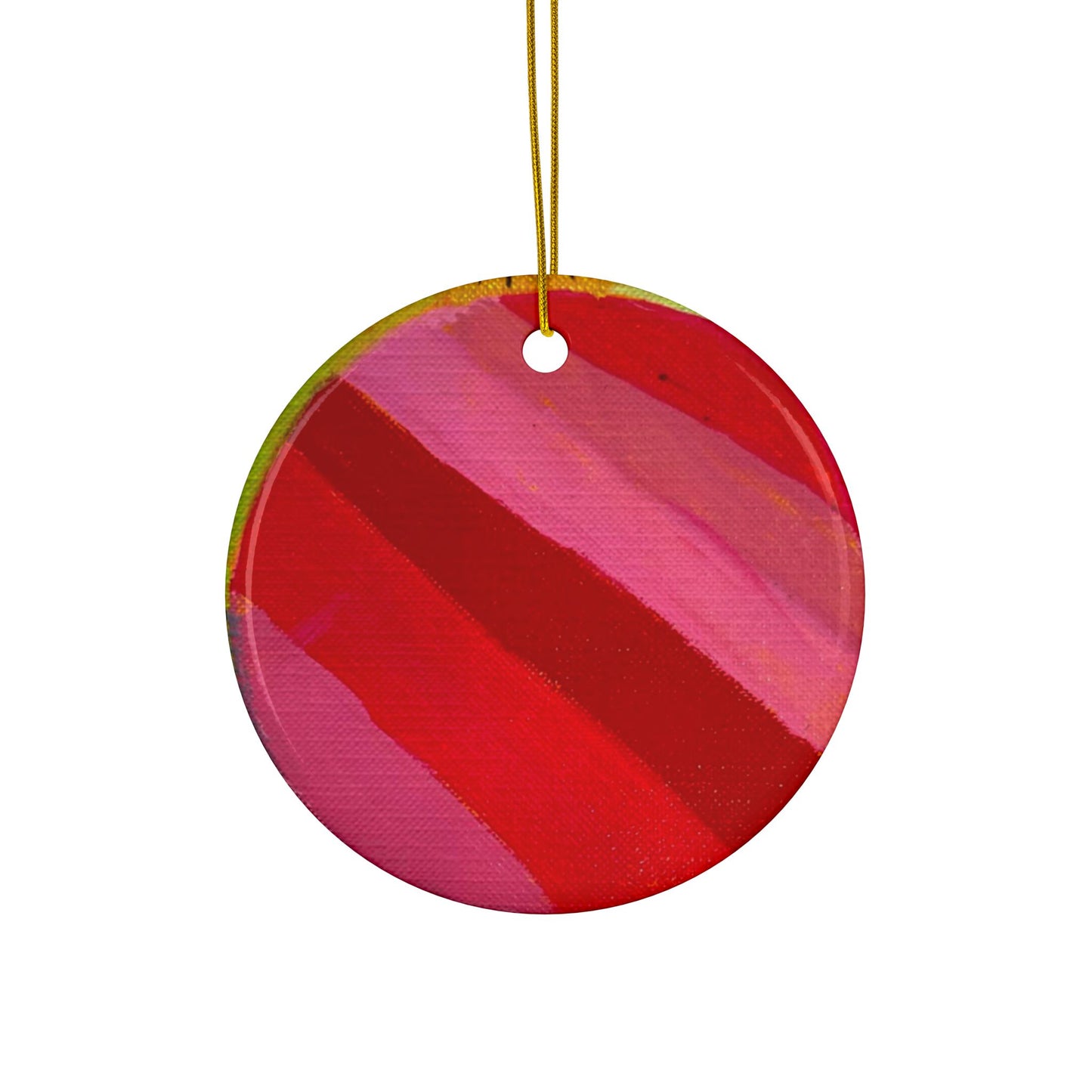 Striped Red Ornaments