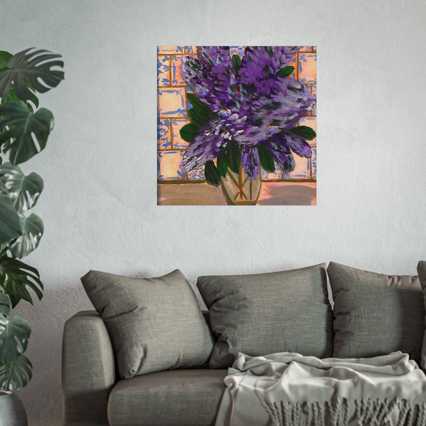 Lilac Bouquet Giclée Fine Art Print