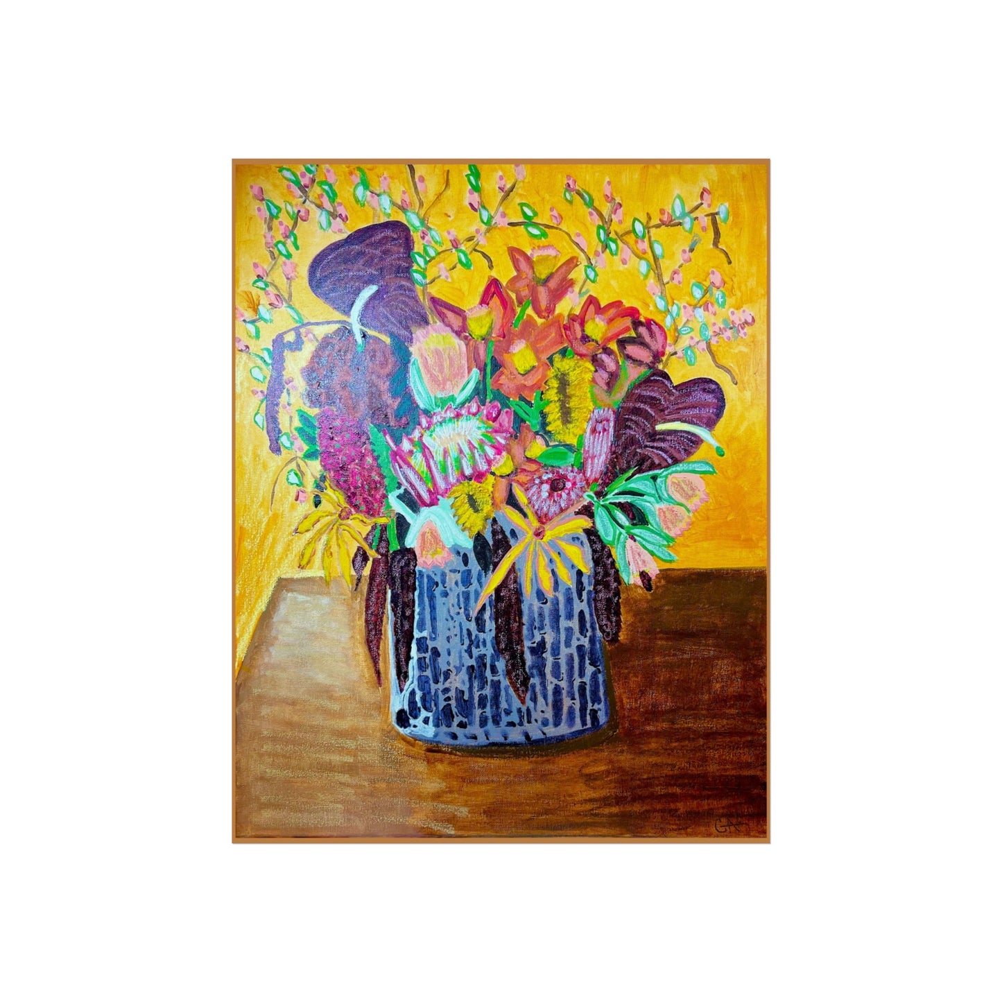 Whimsical Fall Bouquet Giclée Fine Art Print