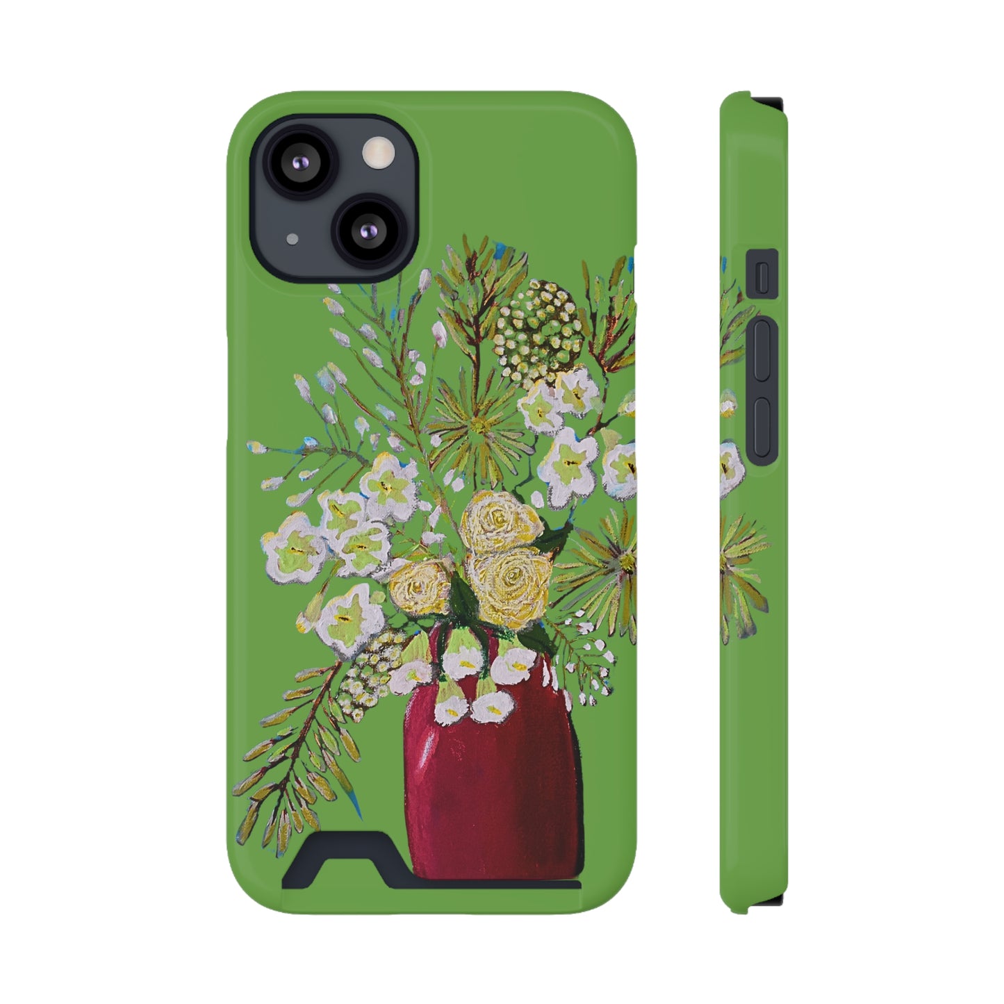 Fireworks Bouquet Phone Case With Card Holder