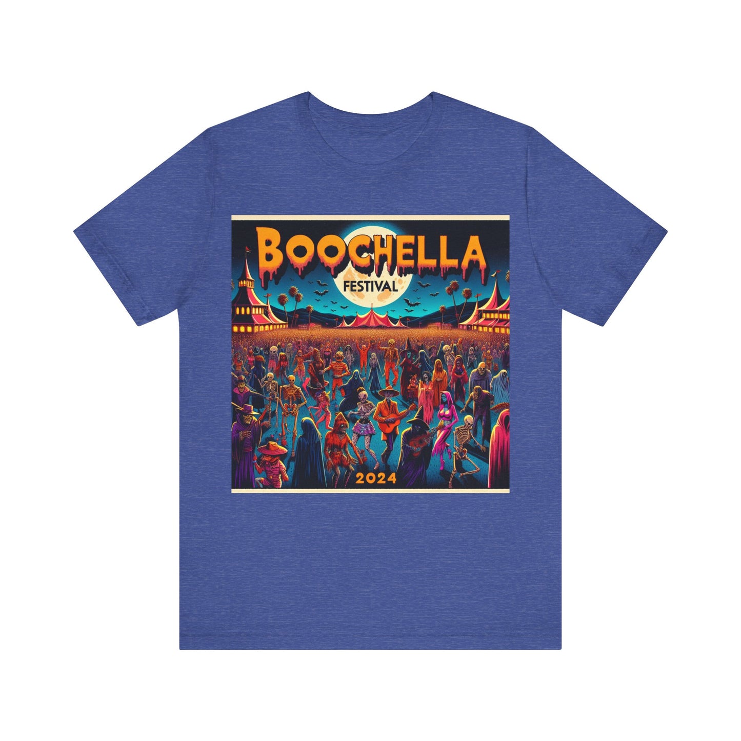 BOOchella Festival 2024 Unisex Jersey Short Sleeve Tee