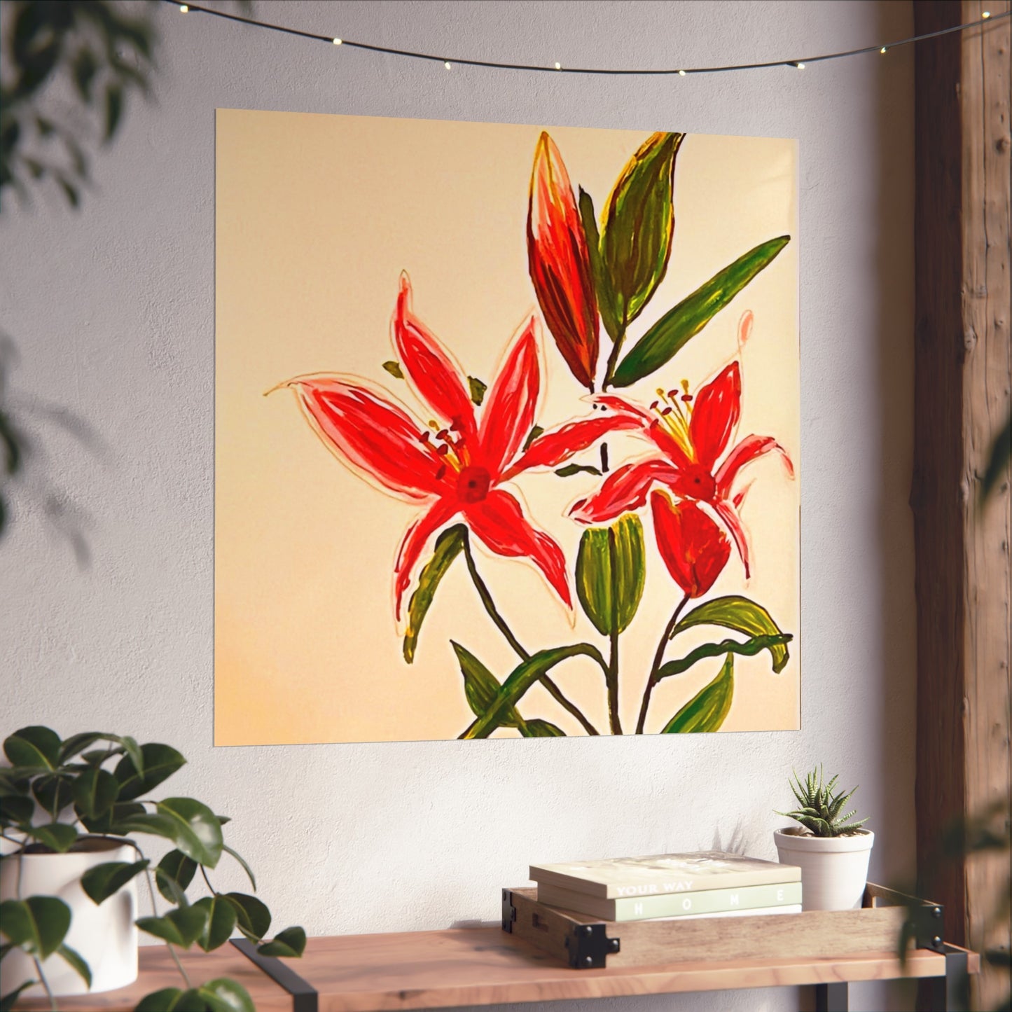 Stargazer Watercolor Giclée Fine Art Print