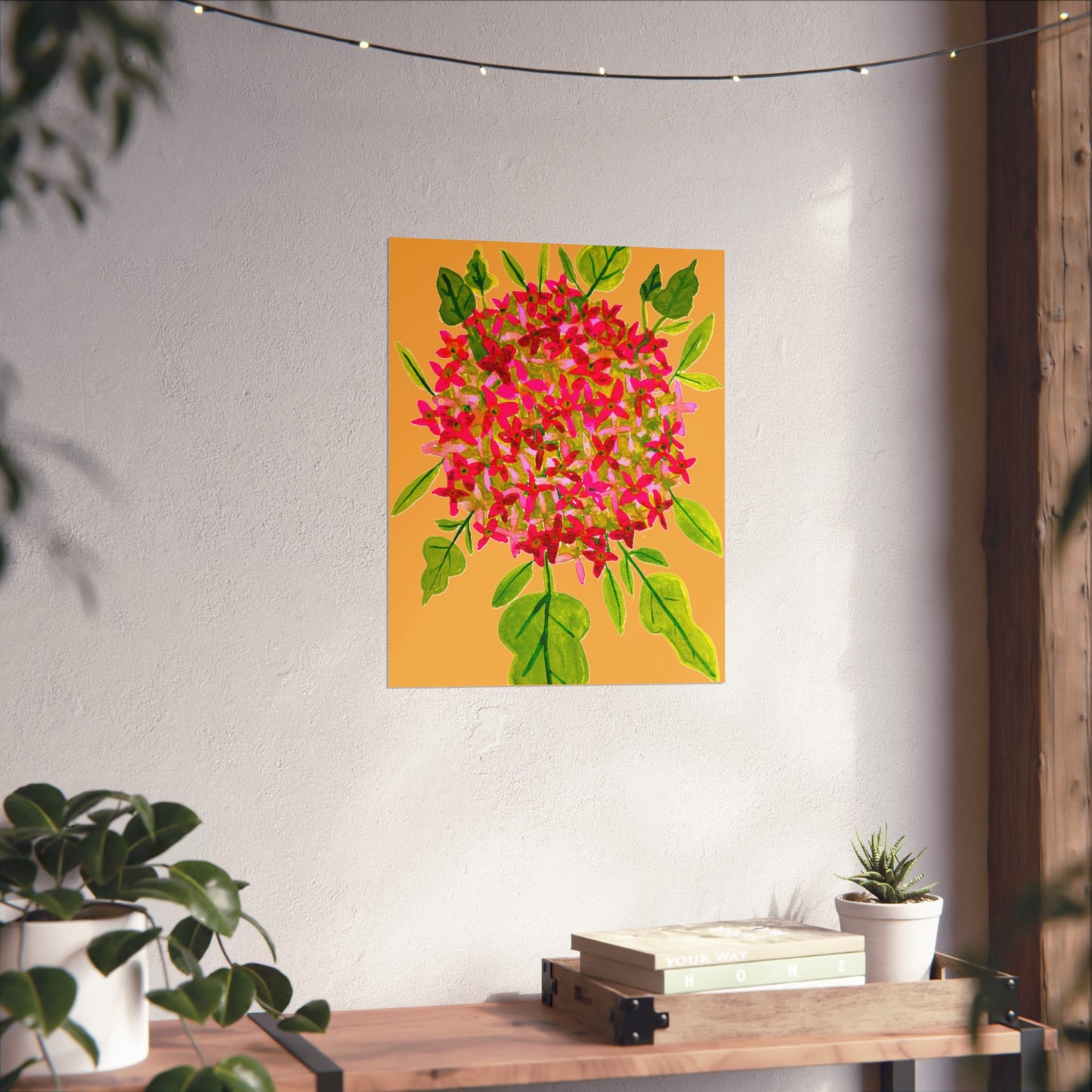 Hydrangea Stem Giclée Fine Art Print