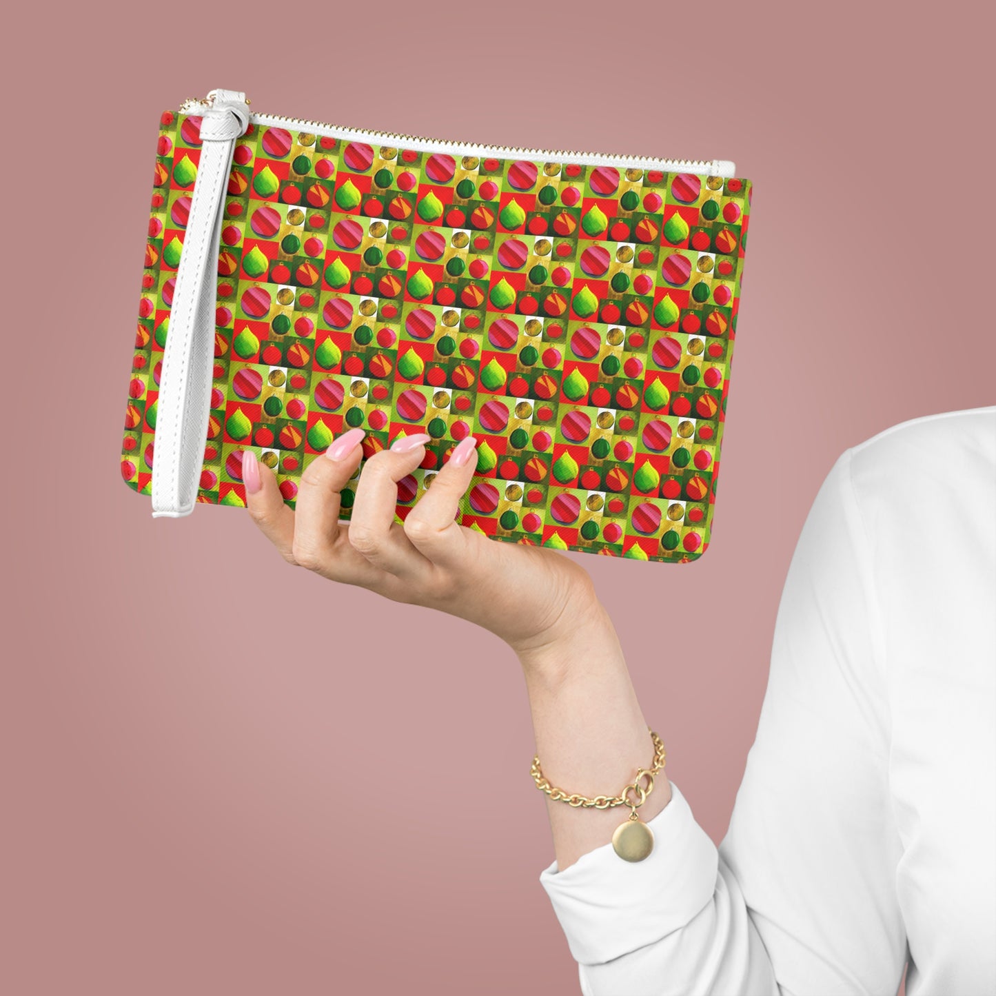 2024 Christmas Bulb Clutch Bag