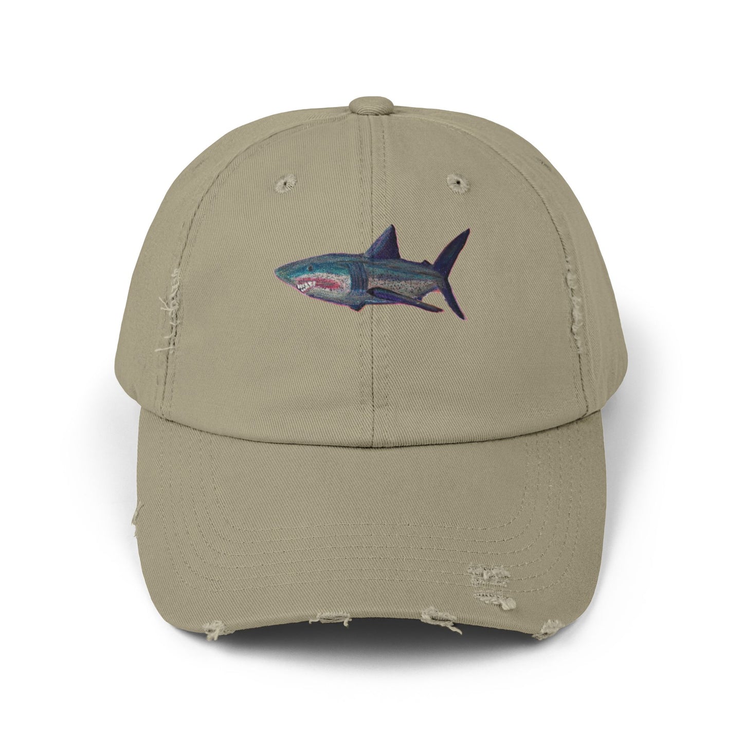 Shark Tank Unisex Distressed Cap