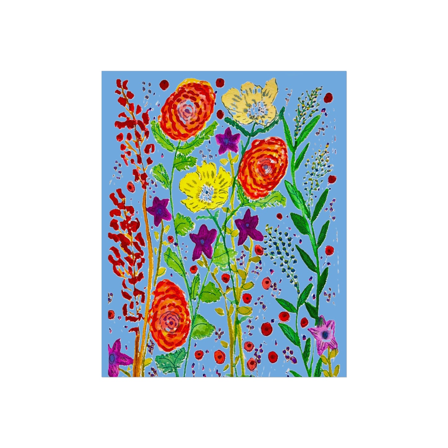 Field of Flowers Giclée Fine Art Print