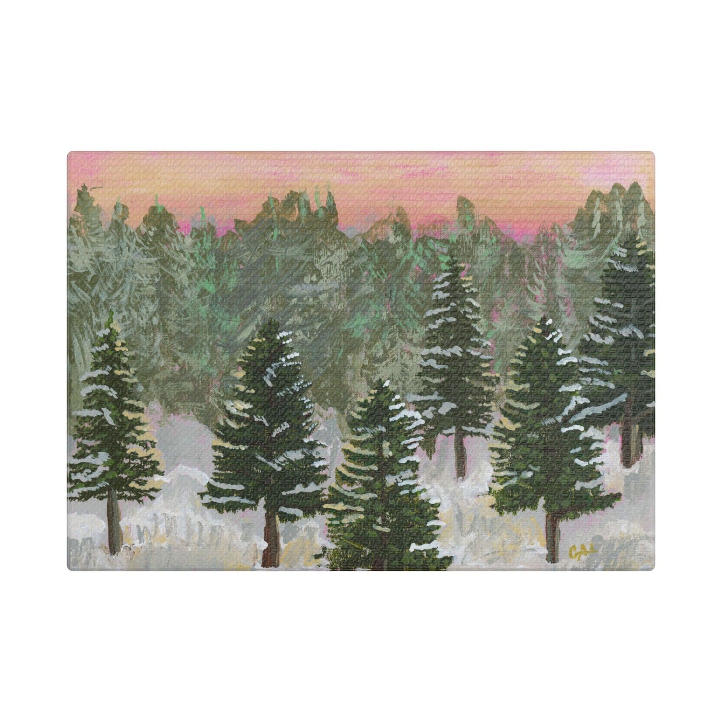 Winter Forest Canvas Print