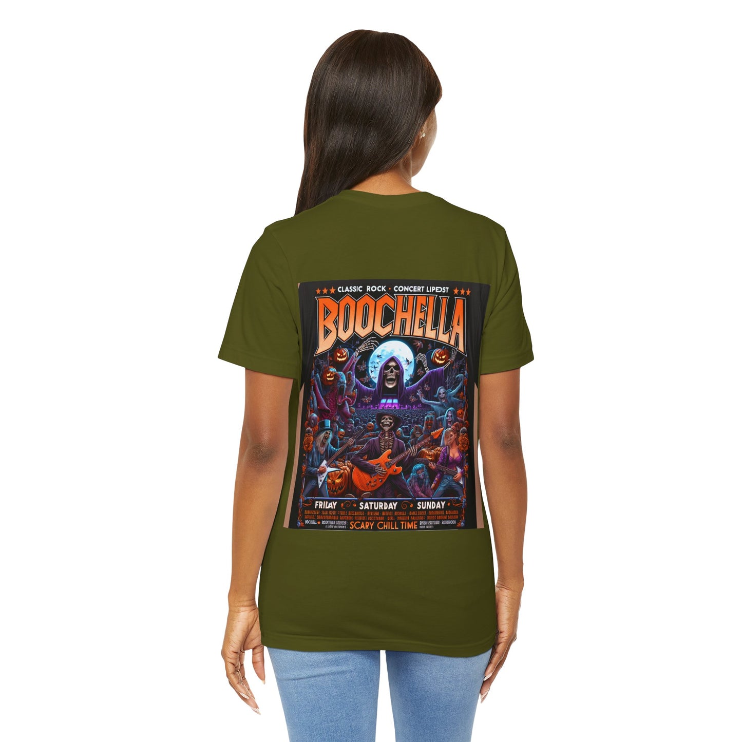 BOOchella Festival 2024 Unisex Jersey Short Sleeve Tee