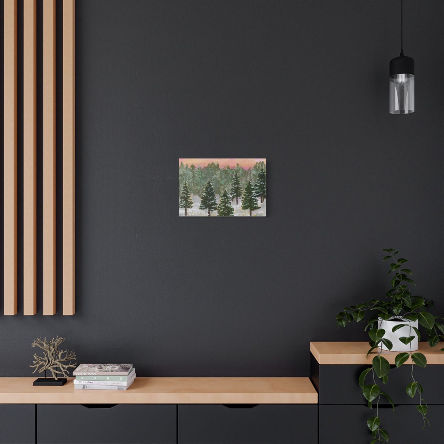 Winter Forest Canvas Print