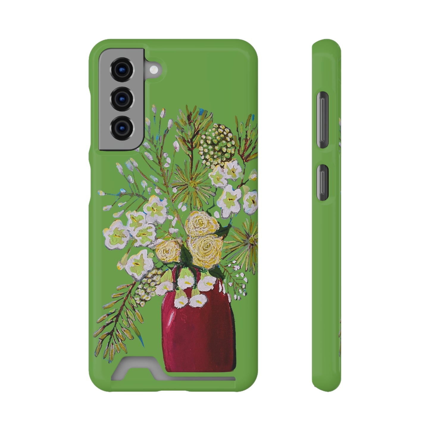 Fireworks Bouquet Phone Case With Card Holder