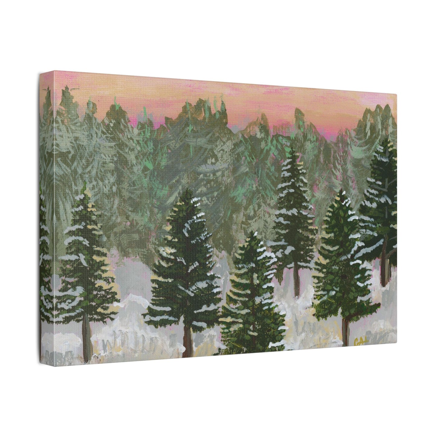 Winter Forest Canvas Print