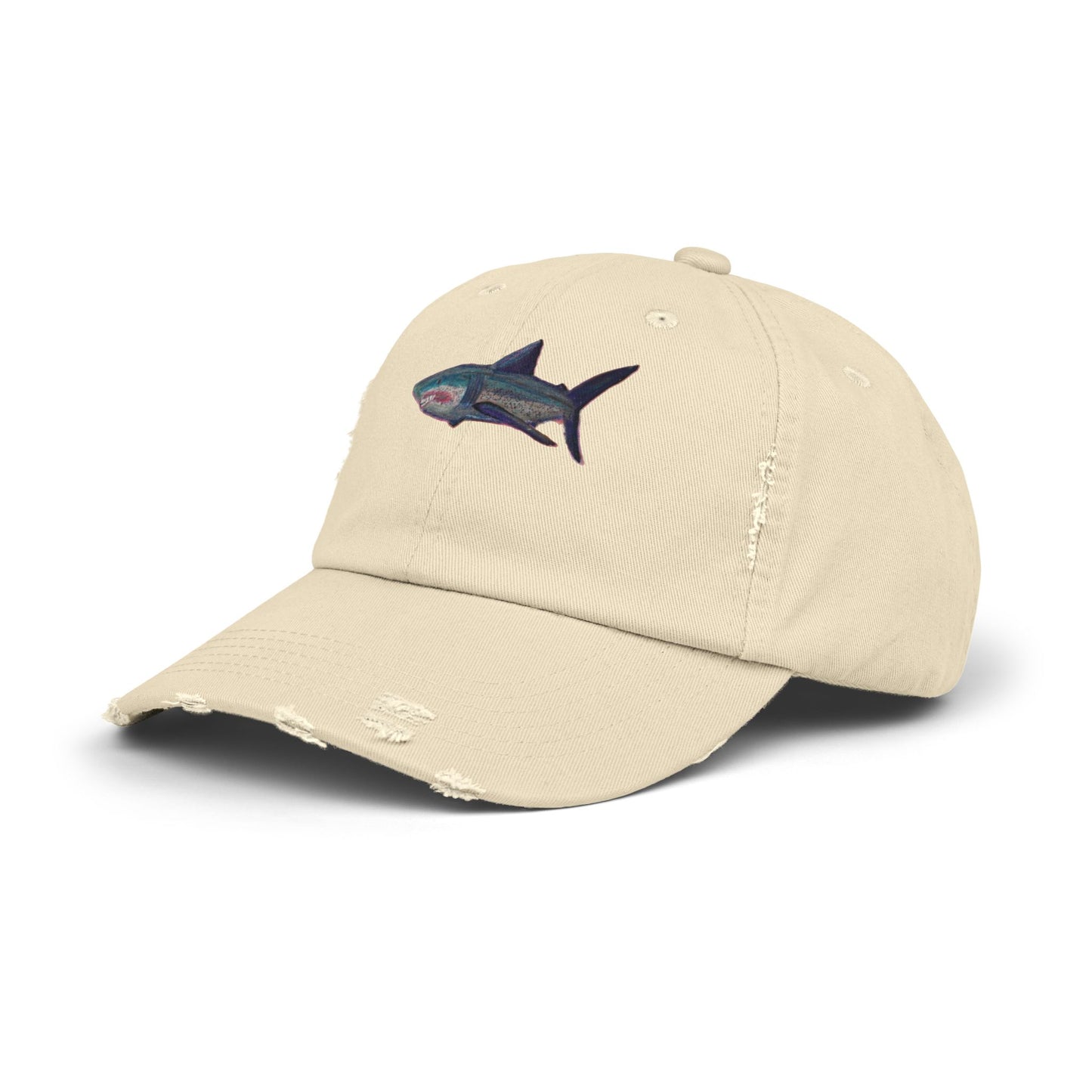 Shark Tank Unisex Distressed Cap