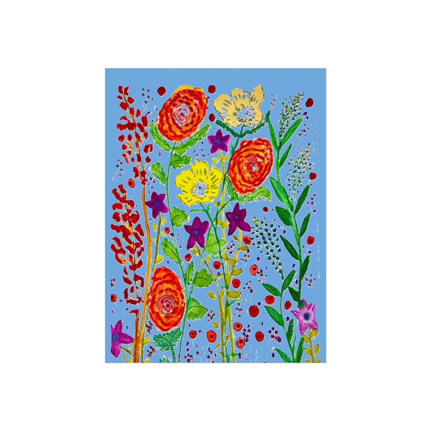 Field of Flowers Giclée Fine Art Print