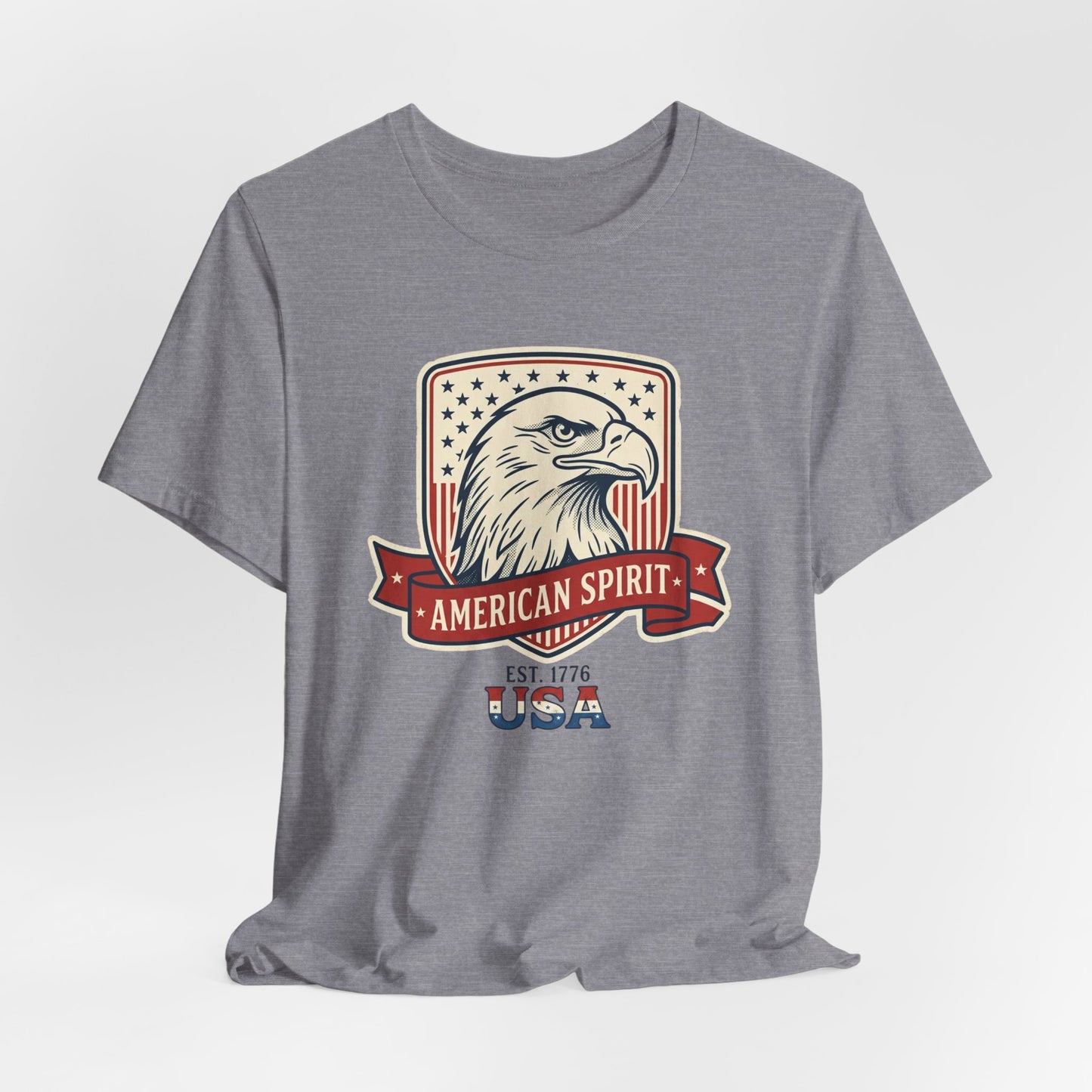 American Spirit Eagle Tee | Vintage Americana 4th of July Patriotic Shirt