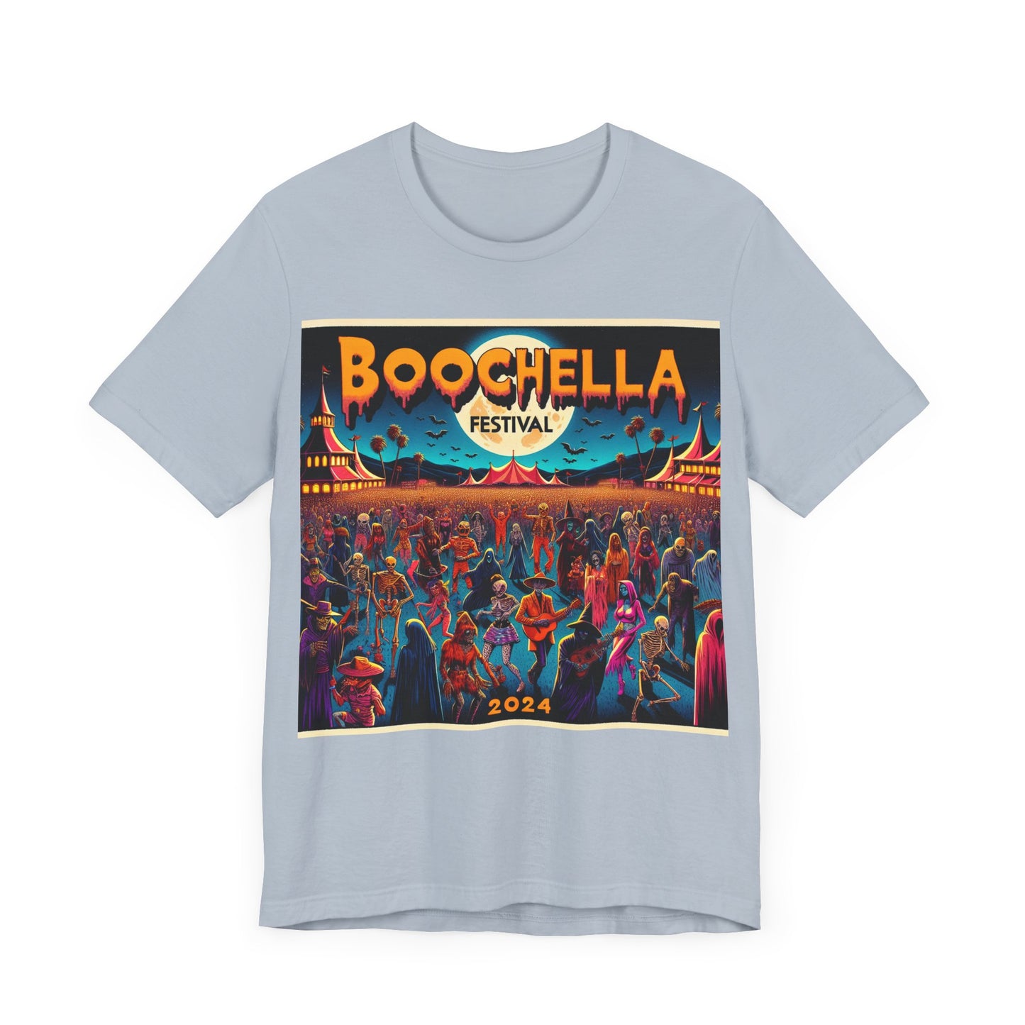 BOOchella Festival 2024 Unisex Jersey Short Sleeve Tee