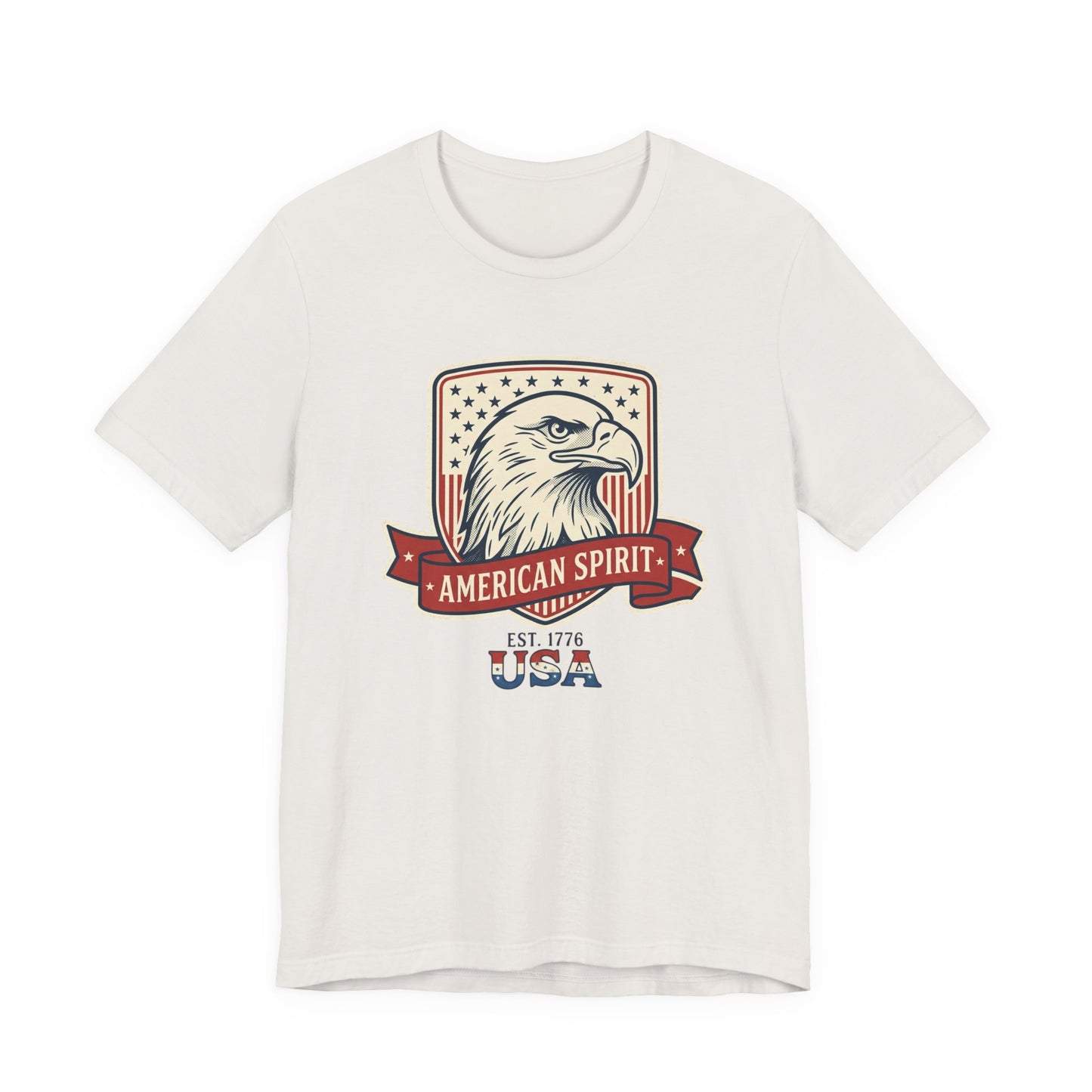 American Spirit Eagle Tee | Vintage Americana 4th of July Patriotic Shirt
